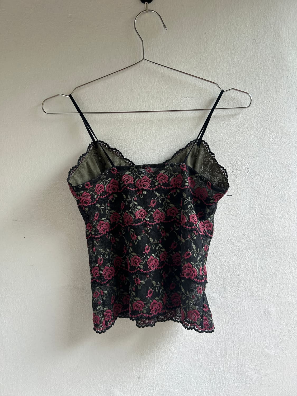 장미 레이스 나시  상품이미지5