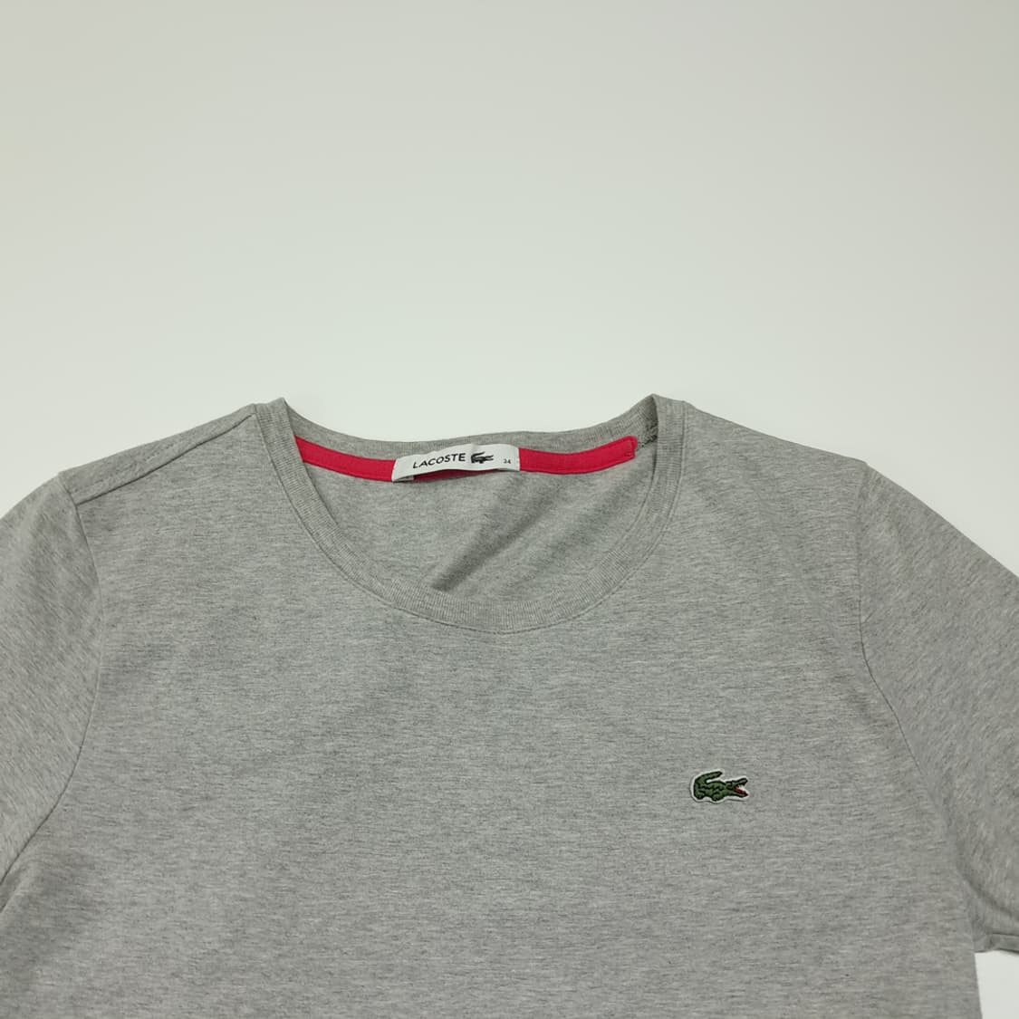 CK088 L 라코스테 한국판 그레이 반팔 원피스 상품이미지2