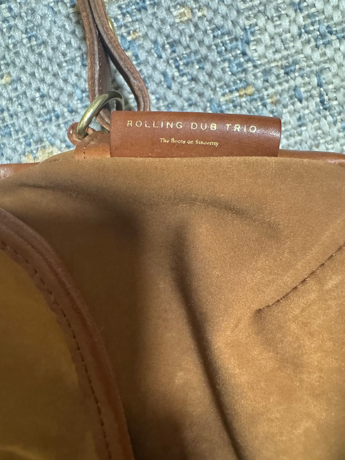 롤링덥트리오 사첼백 미니 브라운 상품이미지5