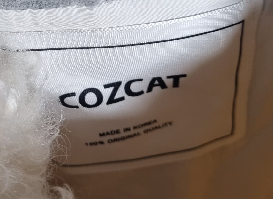 ~L (77) 화이트 페이크퍼 후드 자켓  상품이미지3