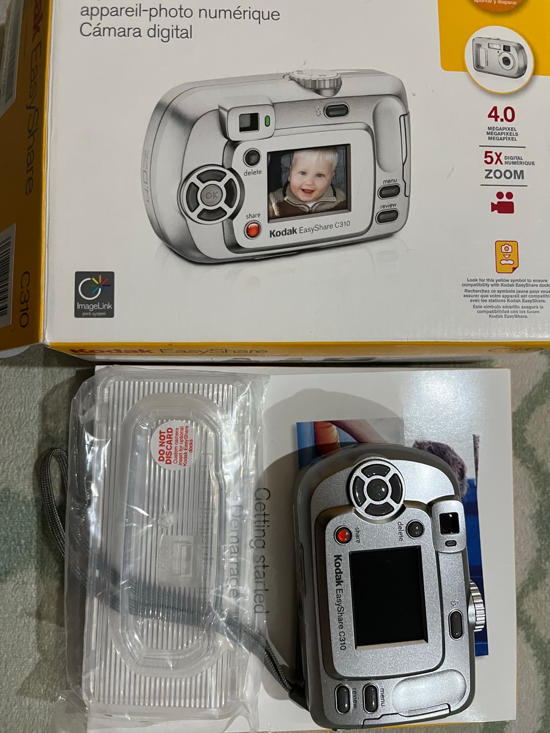 코닥 c310 동글동글 빈티지 카메라 디카 상품이미지3