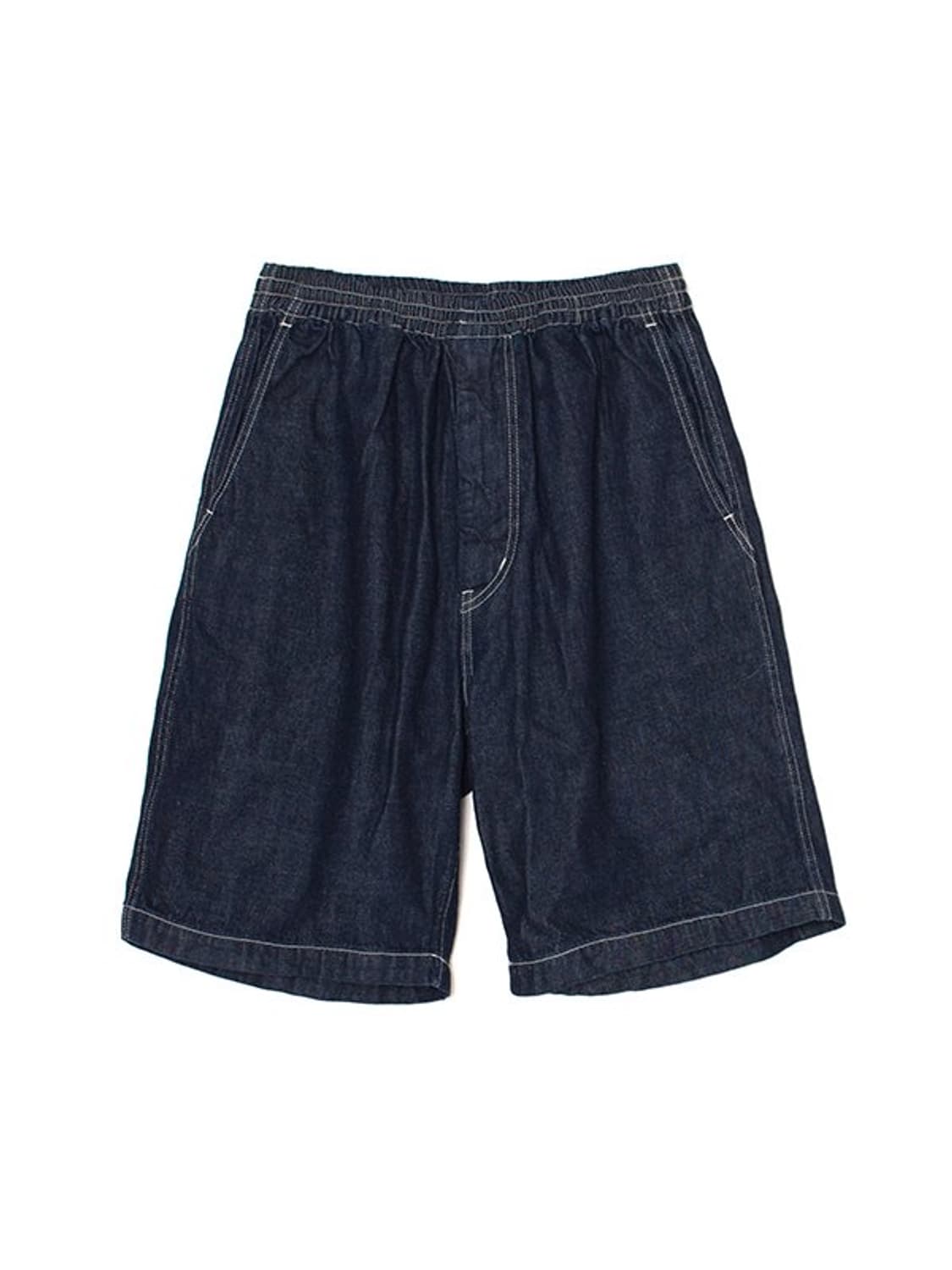 그라프페이퍼 반바지 데님 배기 쇼츠 (인디고/F사이즈) 상품이미지1