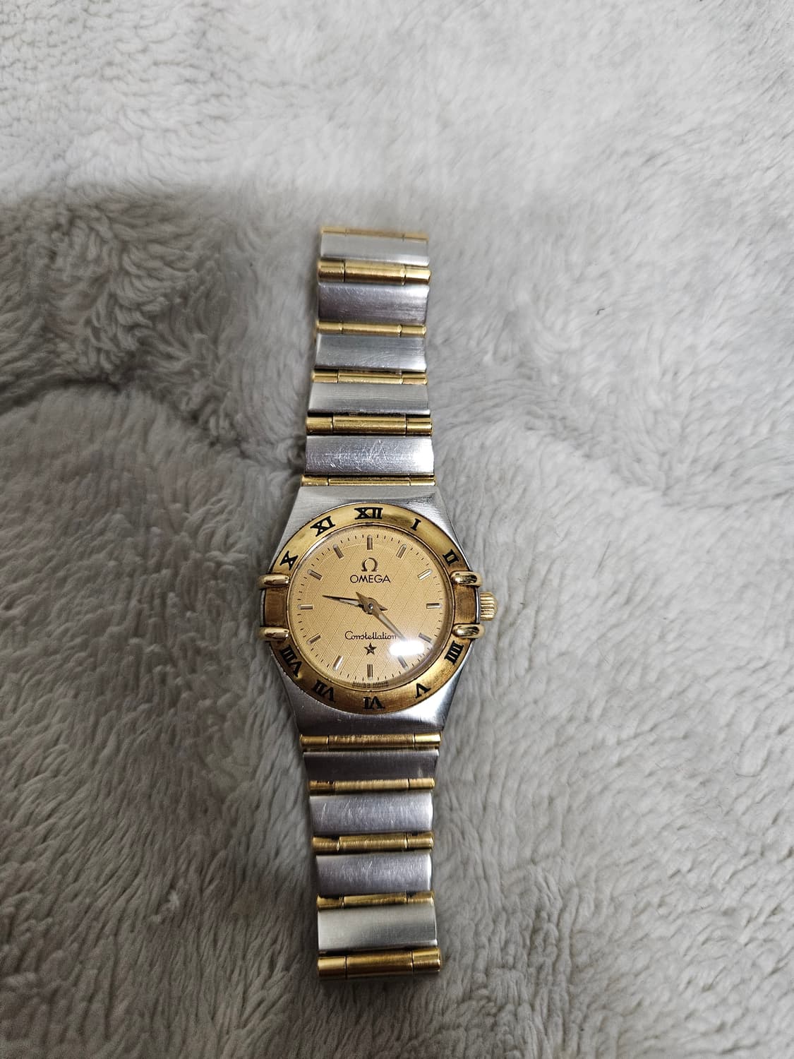 오메가 18k 컨스텔레이션 콤비 여성 시계 상품이미지1