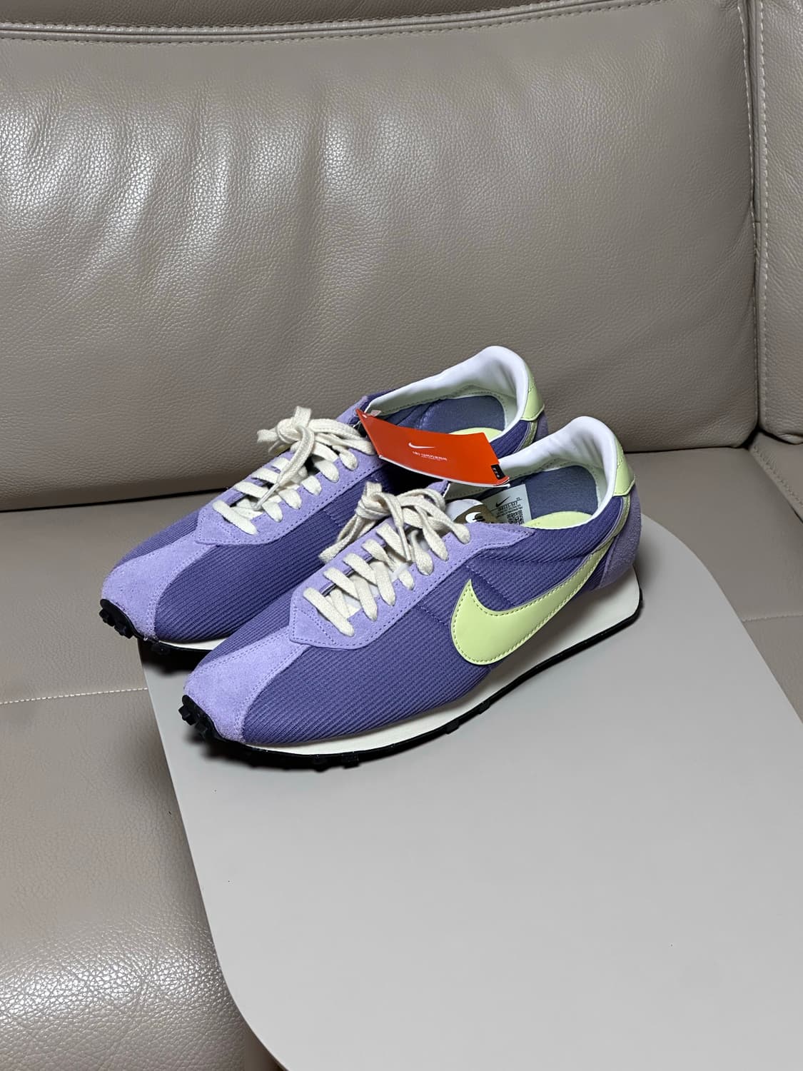 290 신품) 나이키 LD-1000 퍼플 라임 상품이미지2