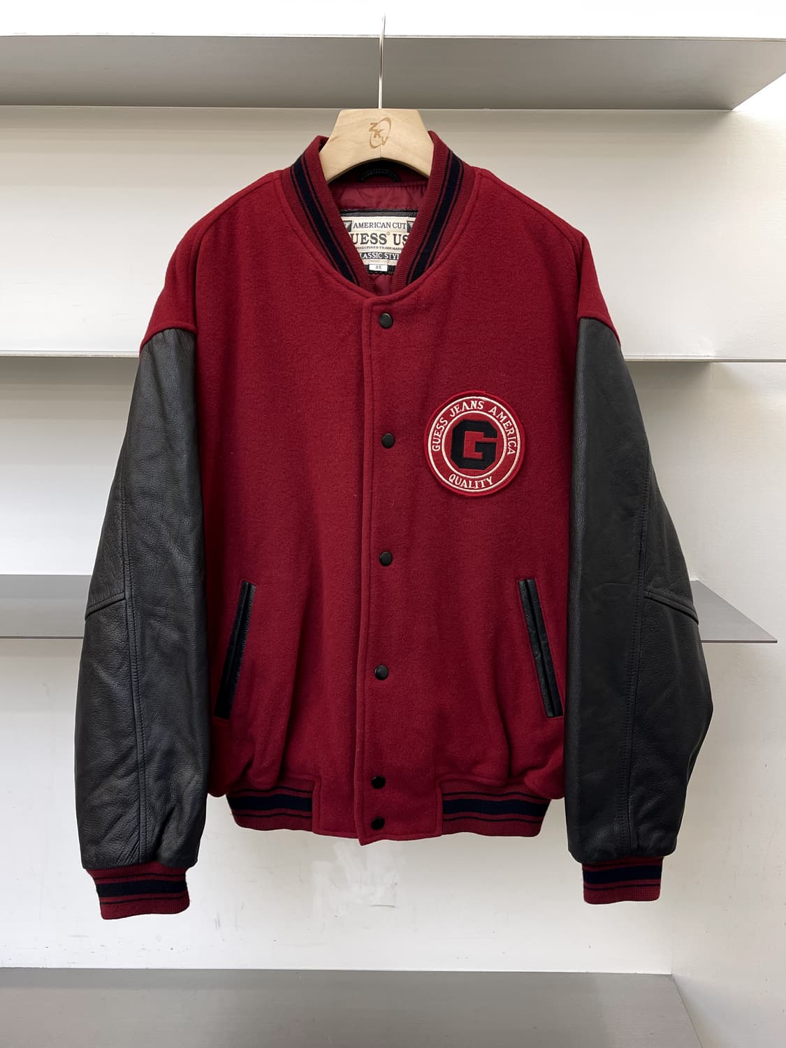 게스 90s 투어링 바시티 자켓 상품이미지3