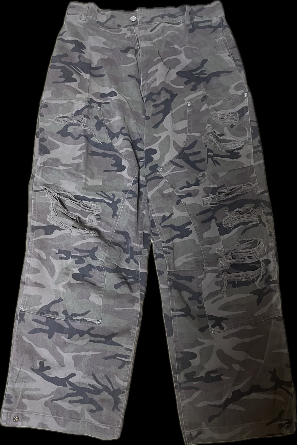 ETCE 카모 배기 팬츠 L 사이즈 상품이미지2
