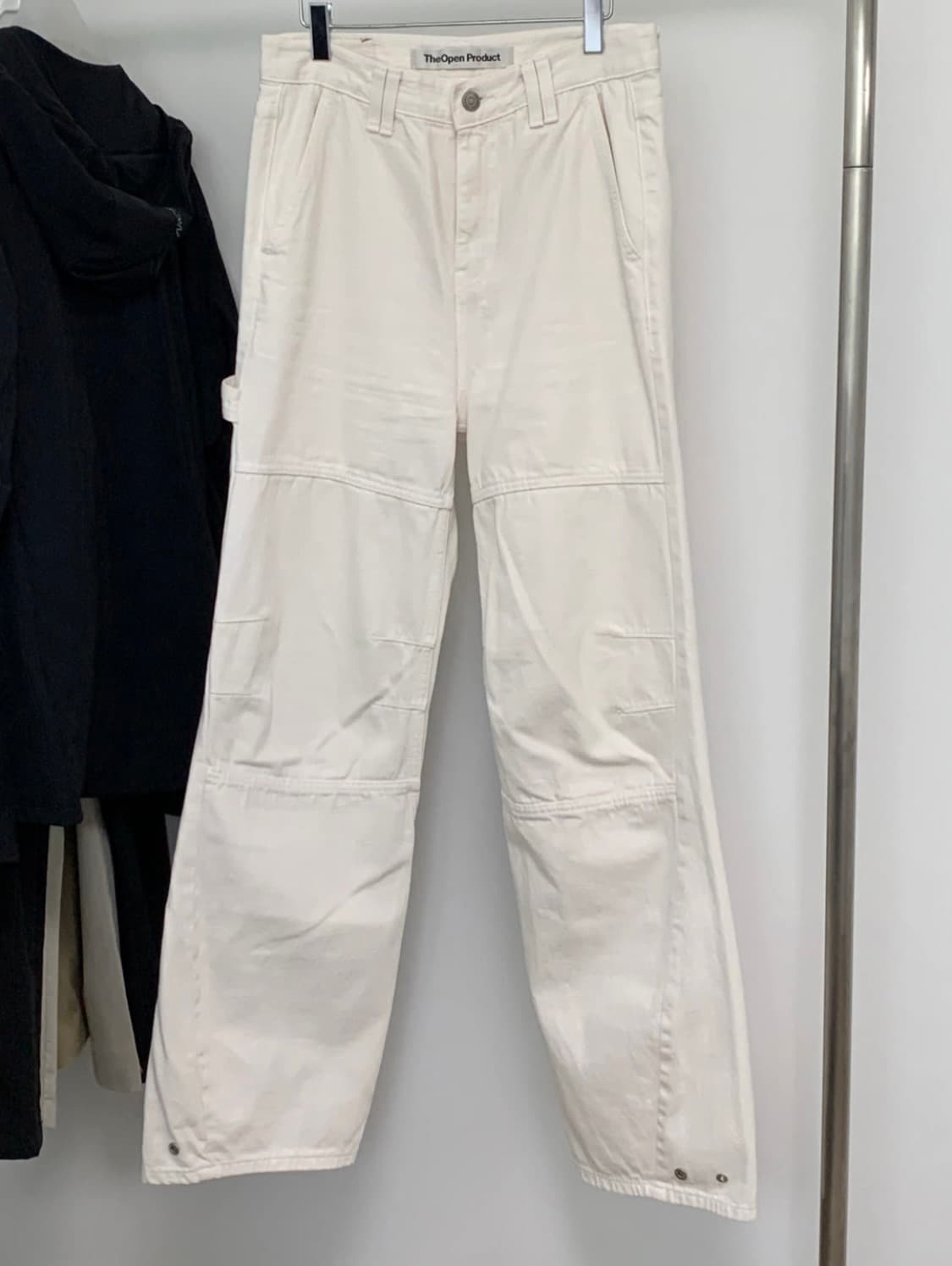 더오픈프로덕트 워크진 데님 팬츠 (화이트) 상품이미지4