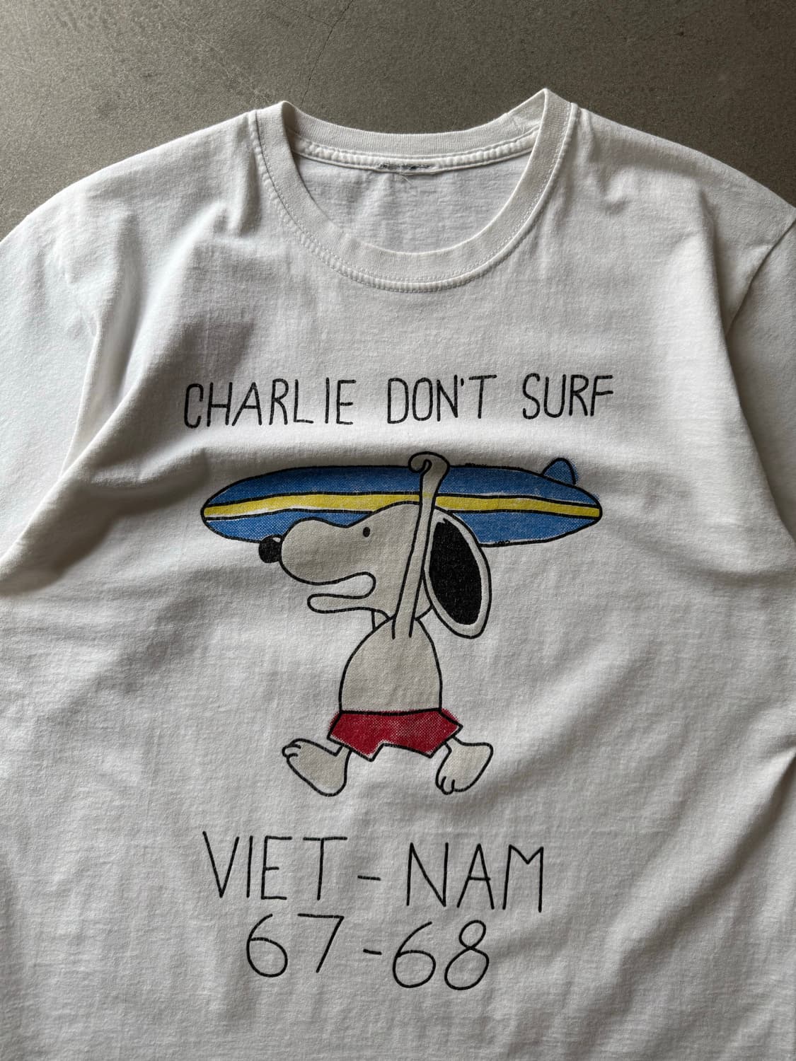 Wild Donkey Vietnam 67-68 Snoopy T-Shirt 상품이미지2