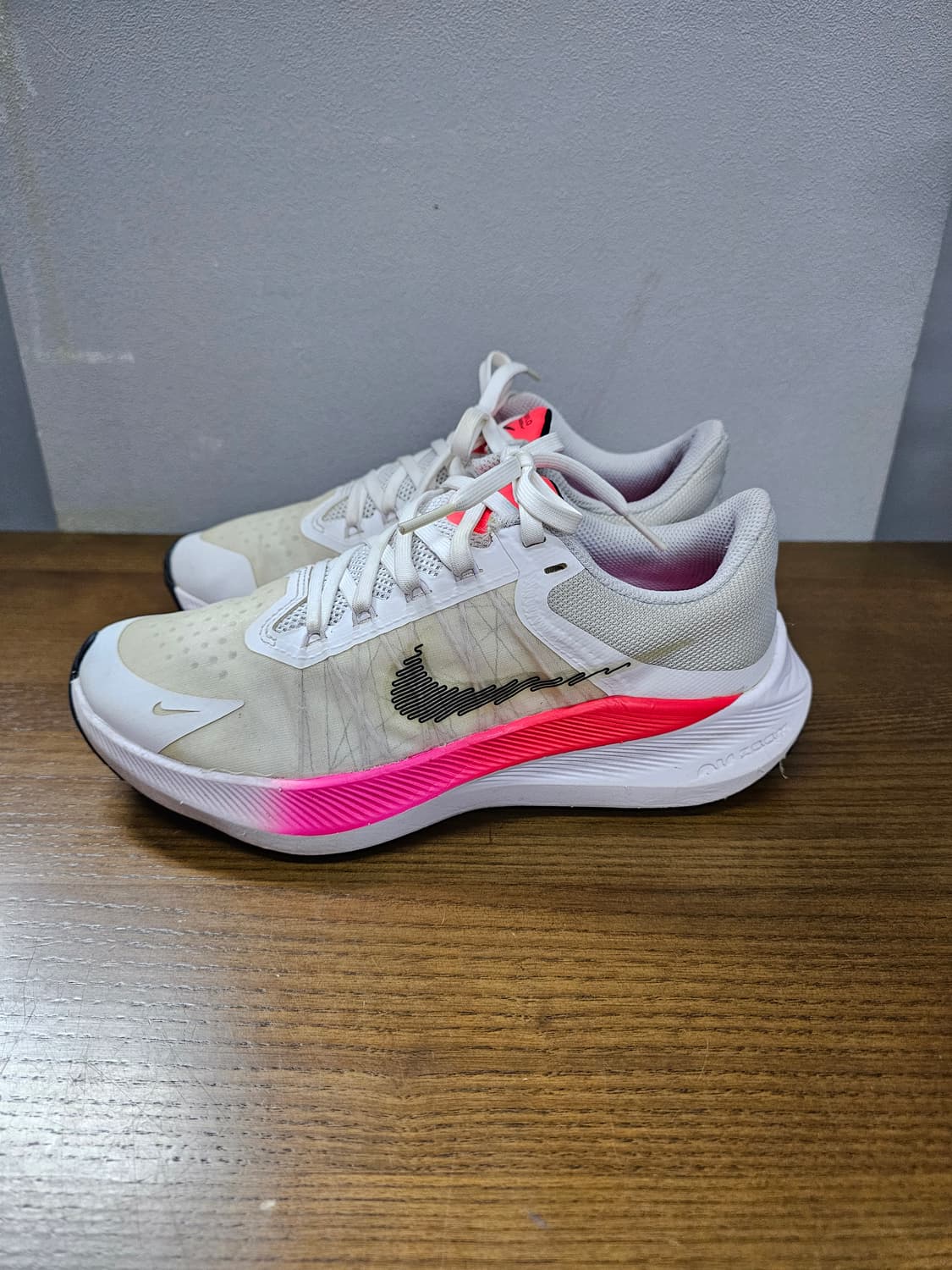 나이키 줌 윈플로 8 '화이트 브라이트 크림슨 상품이미지5