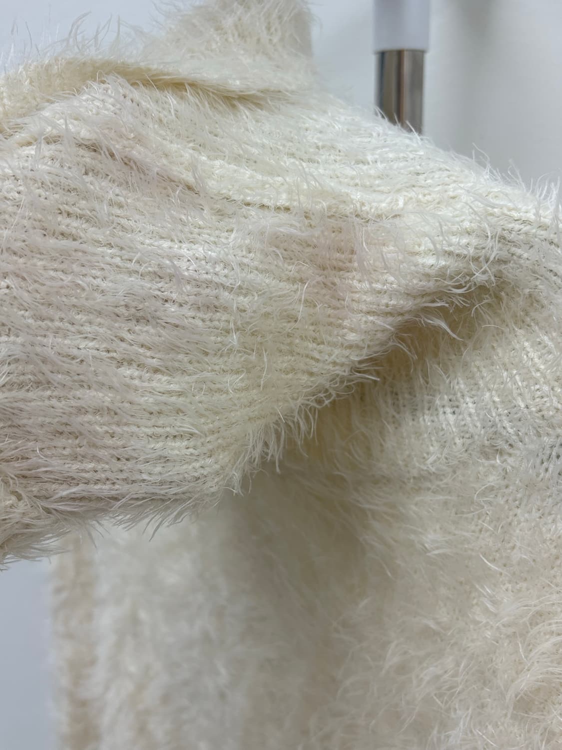 빈티지 아이보리 퍼 니트 상품이미지8