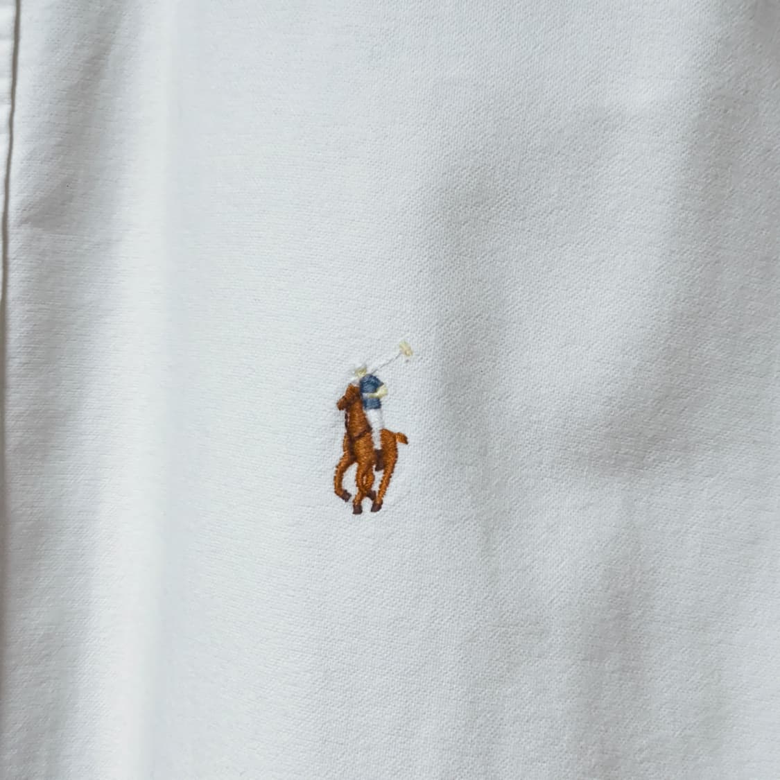 [XL] 폴로 랄프로렌 화이트 옥스포드 셔츠 상품이미지4