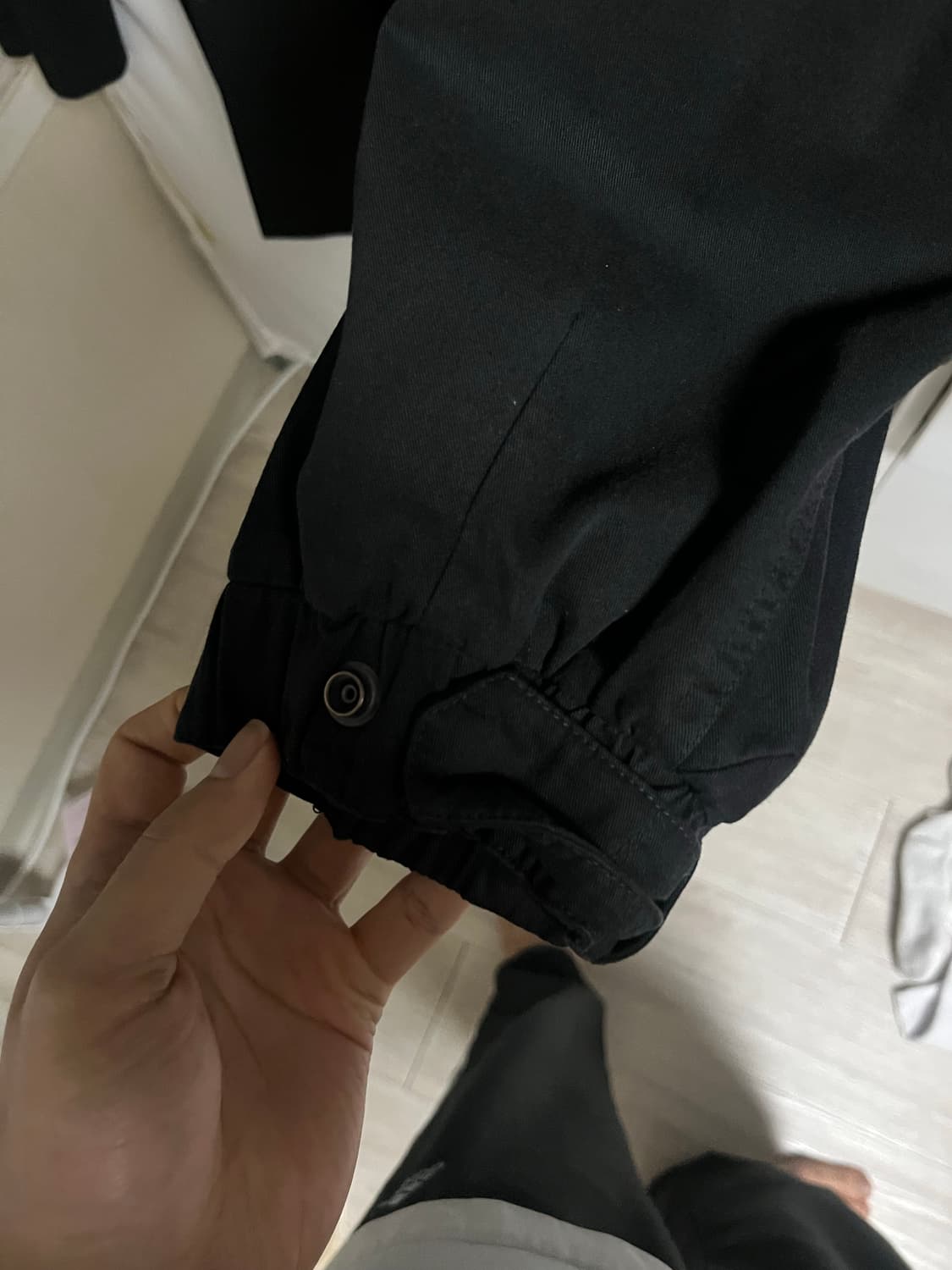 폴리테루 노매뉴얼 필드파카 블랙 4사이즈 상품이미지5