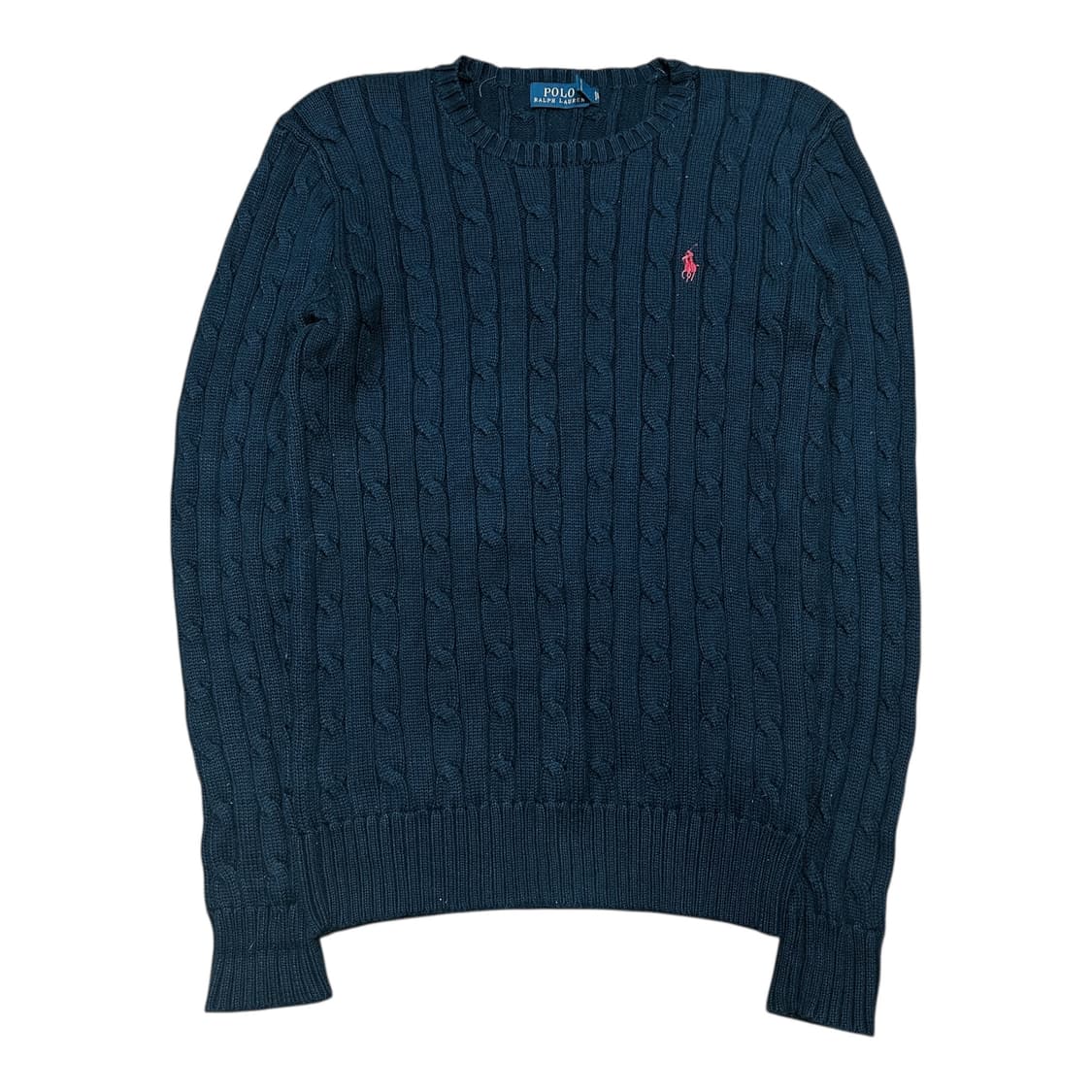 ✨ (바배) 폴로 랄프로렌 네이비 꽈배기 니트 상품이미지1