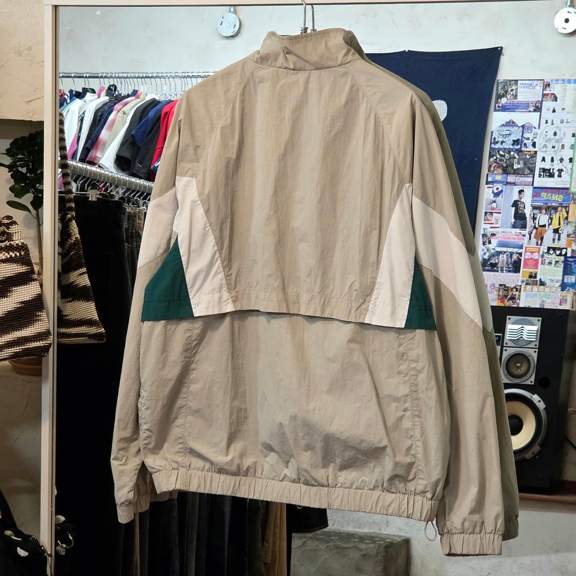 오닐 그레이 그린 배색 바람막이 상품이미지5