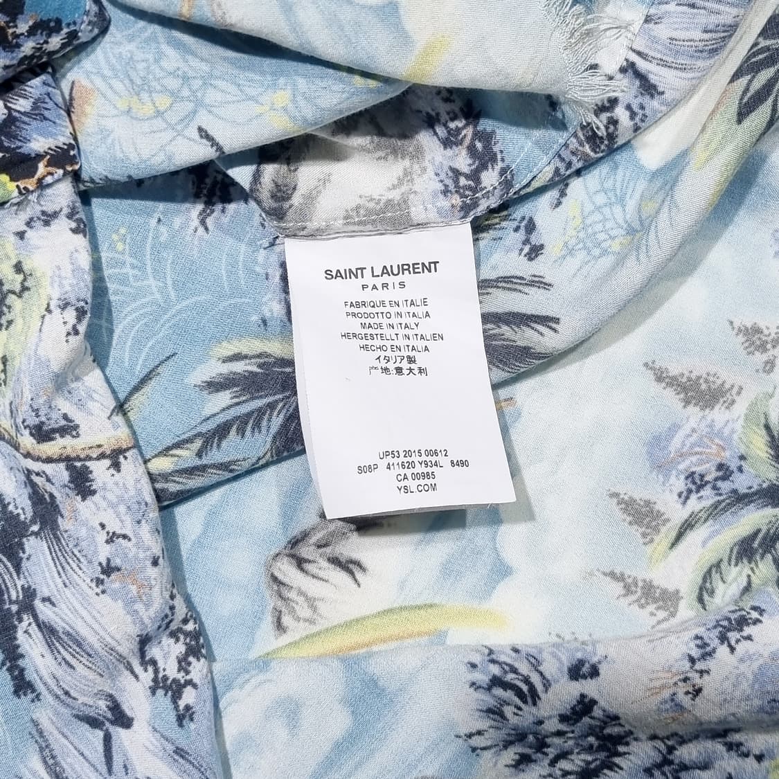 [SAINT LAURENT]HAWAIIAN SHIRTS 41 SIZE 상품이미지5