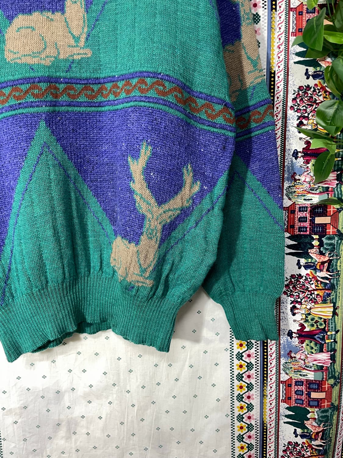 90‘s 라코스테 울 니트 상품이미지5