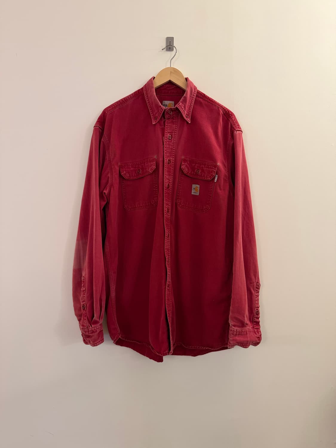 Carhartt FR 칼하트 코튼 나일론 워크 셔츠 L 상품이미지1
