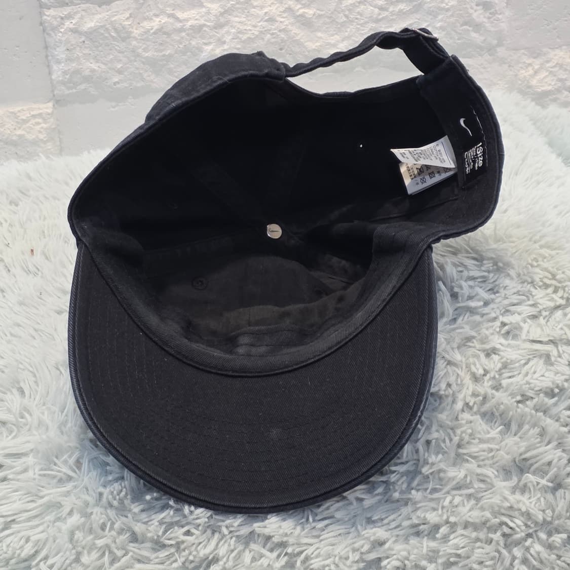 L7-9:나이키 헤리티지 86 코튼 볼캡 블랙 (56-59cm) 상품이미지6