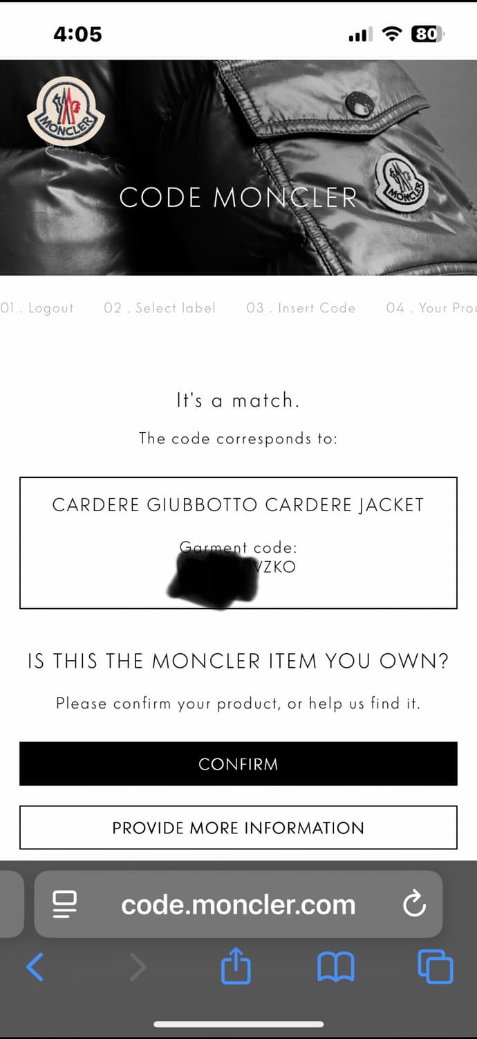 몽클레어 카데레 패딩 Cardere 올리브 카키 다운 6 상품이미지10