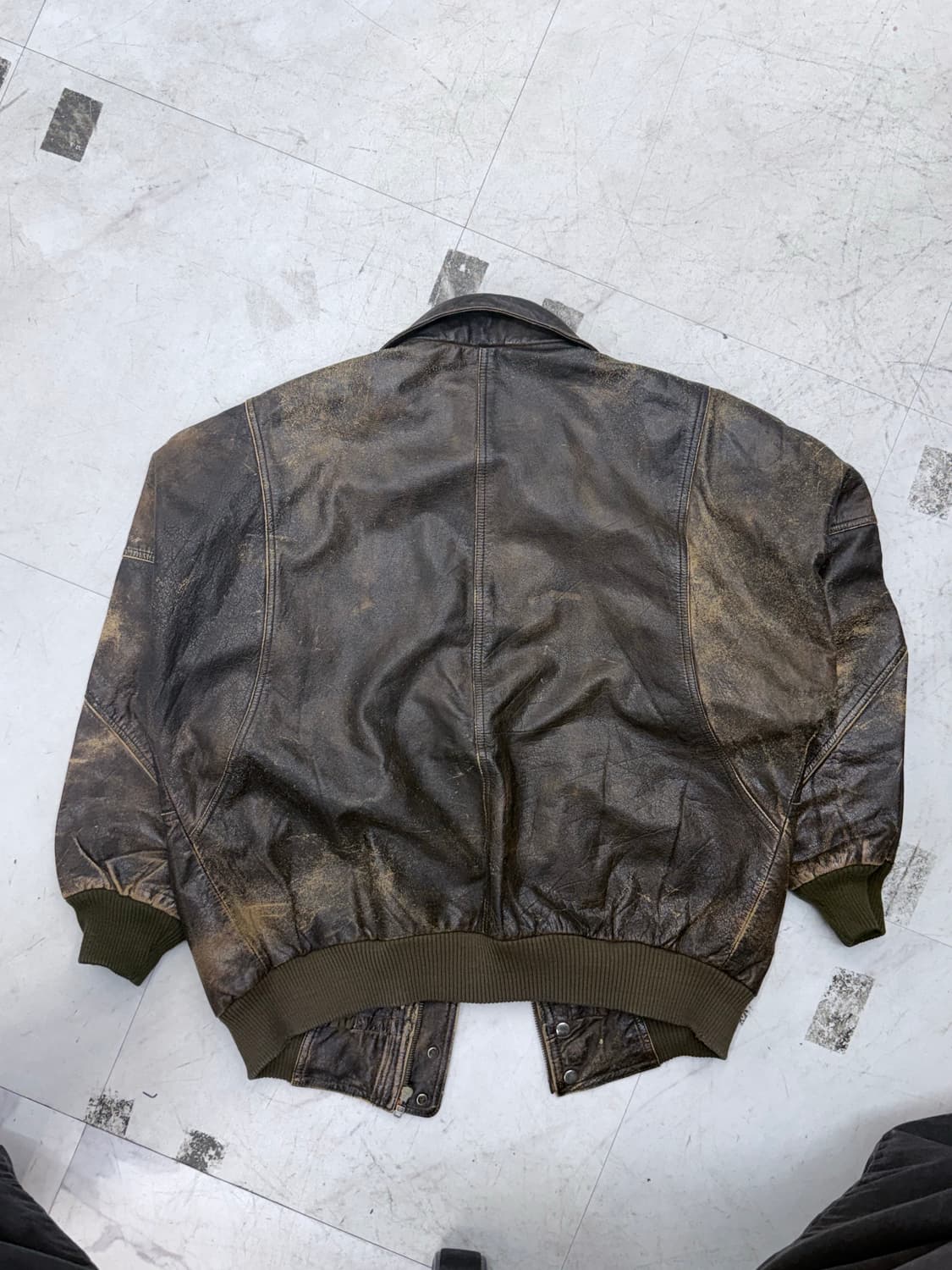 89년도 아디다스 코리아 레더자켓 상품이미지2