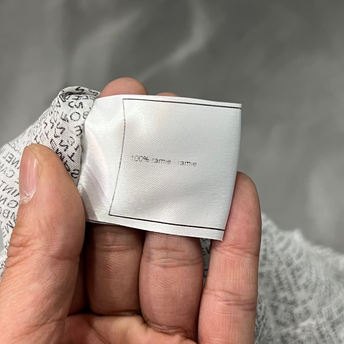  샤넬 레터랑 하프 슬리브 셔츠 +명품감정서 y16324 상품이미지8