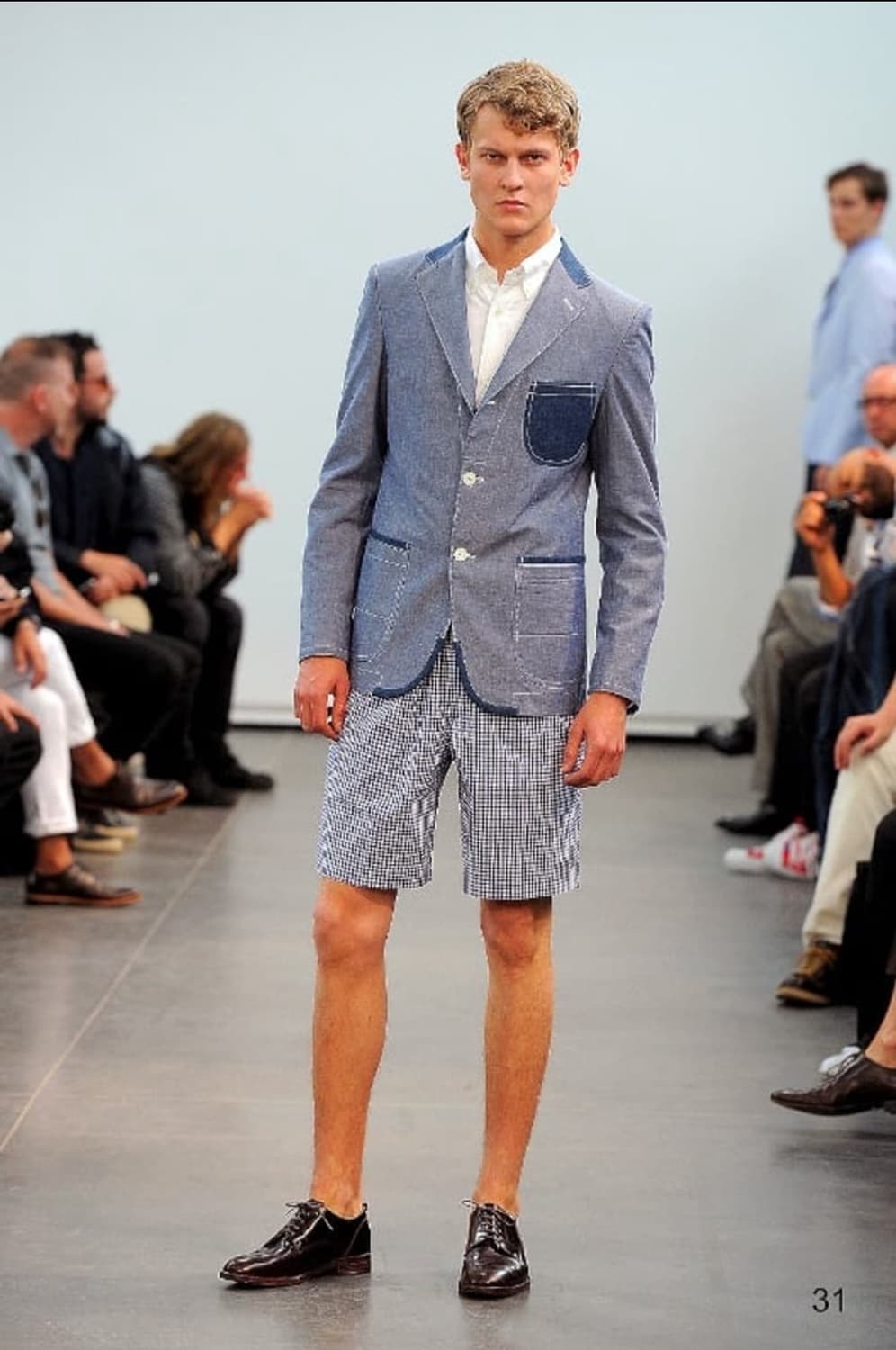 준야 와타나베 꼼데가르송 면 자켓 L 상품이미지1