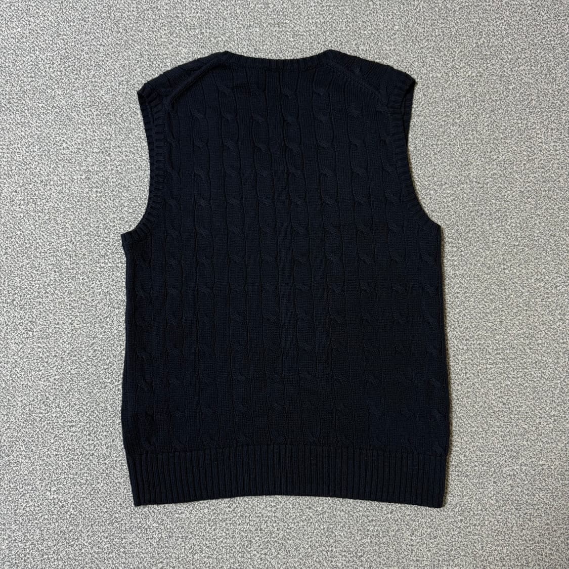 [정품 QR] 폴로 랄프로렌 꽈배기 니트 조끼 상품이미지2