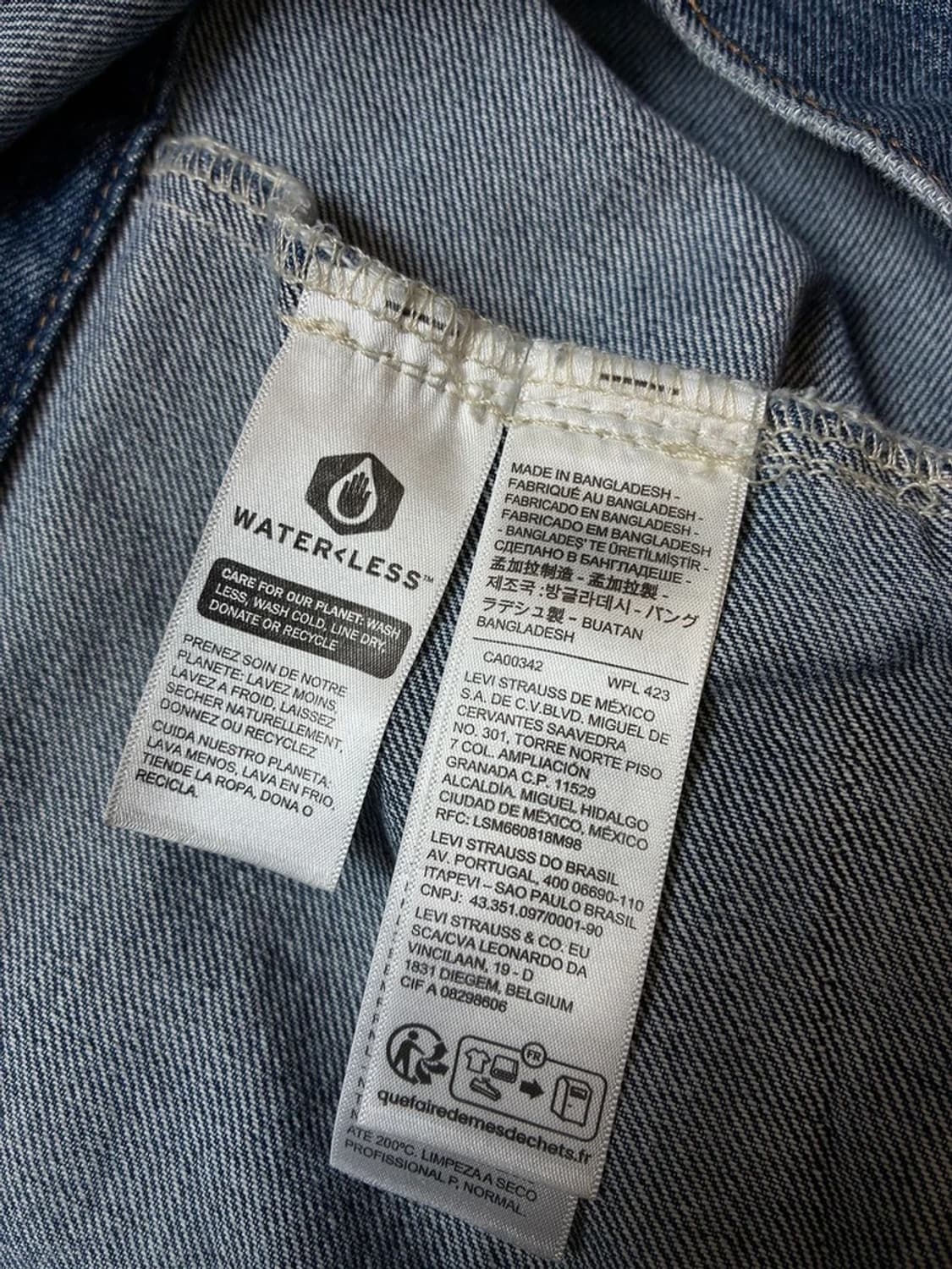 리바이스 선라이즈 데님 트러커 자켓 PN9127 상품이미지9