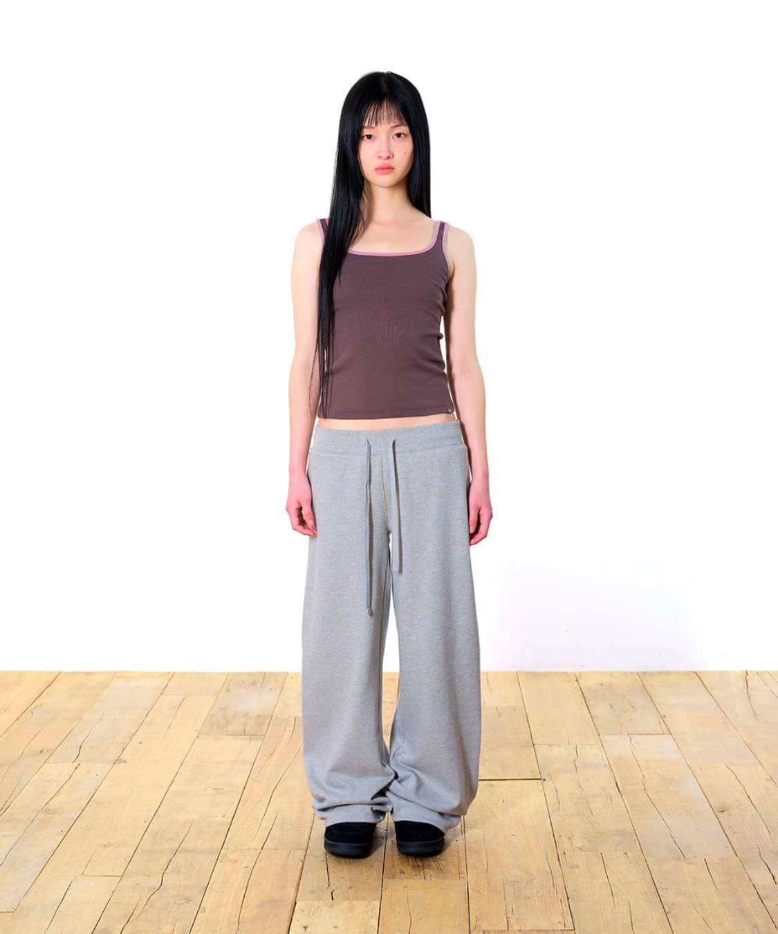 코이세이오038 스웻팬츠 멜란지그레이 S 상품이미지2