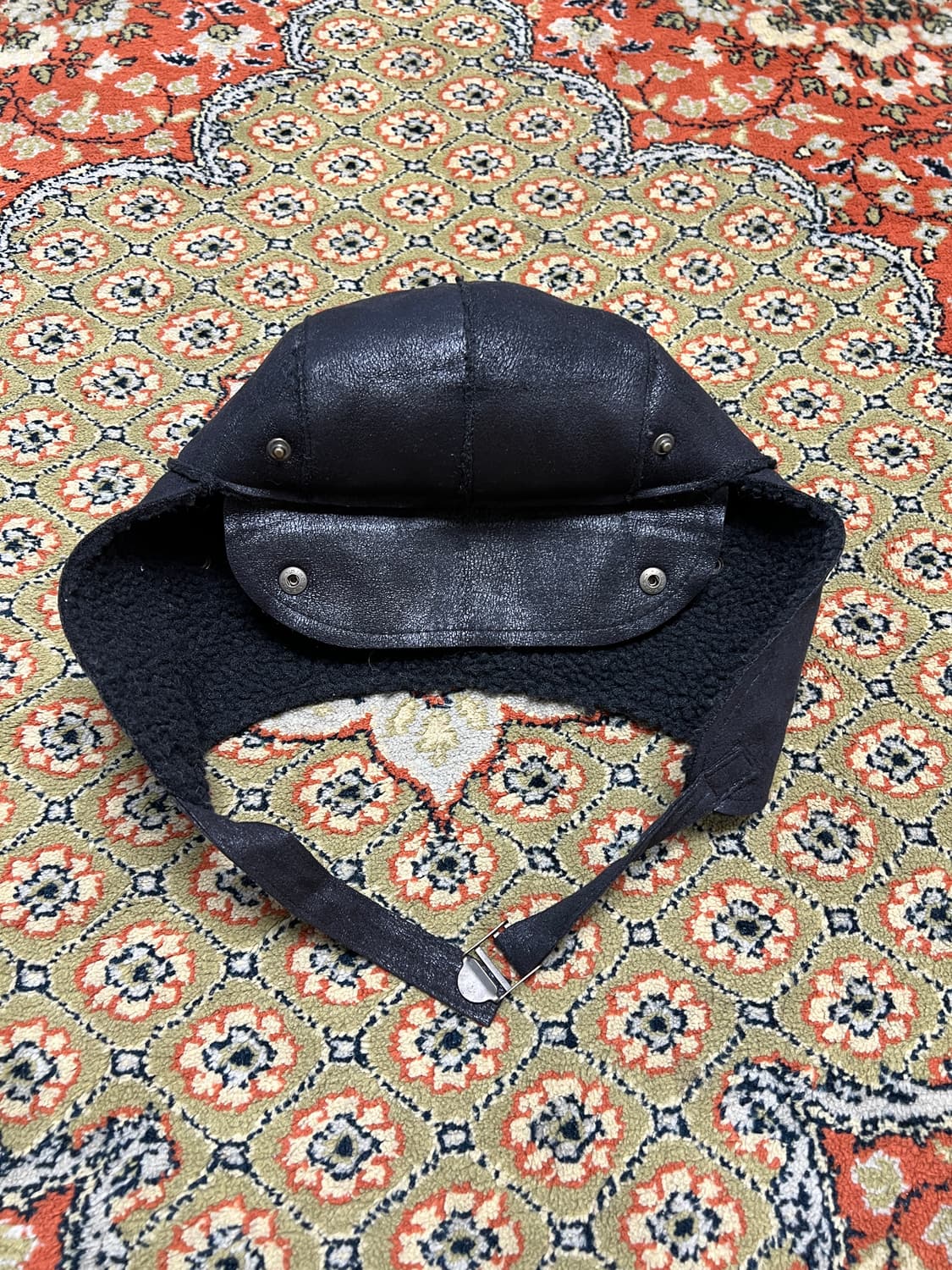 [OS] 블랙 빈티지 트루퍼 햇 상품이미지5