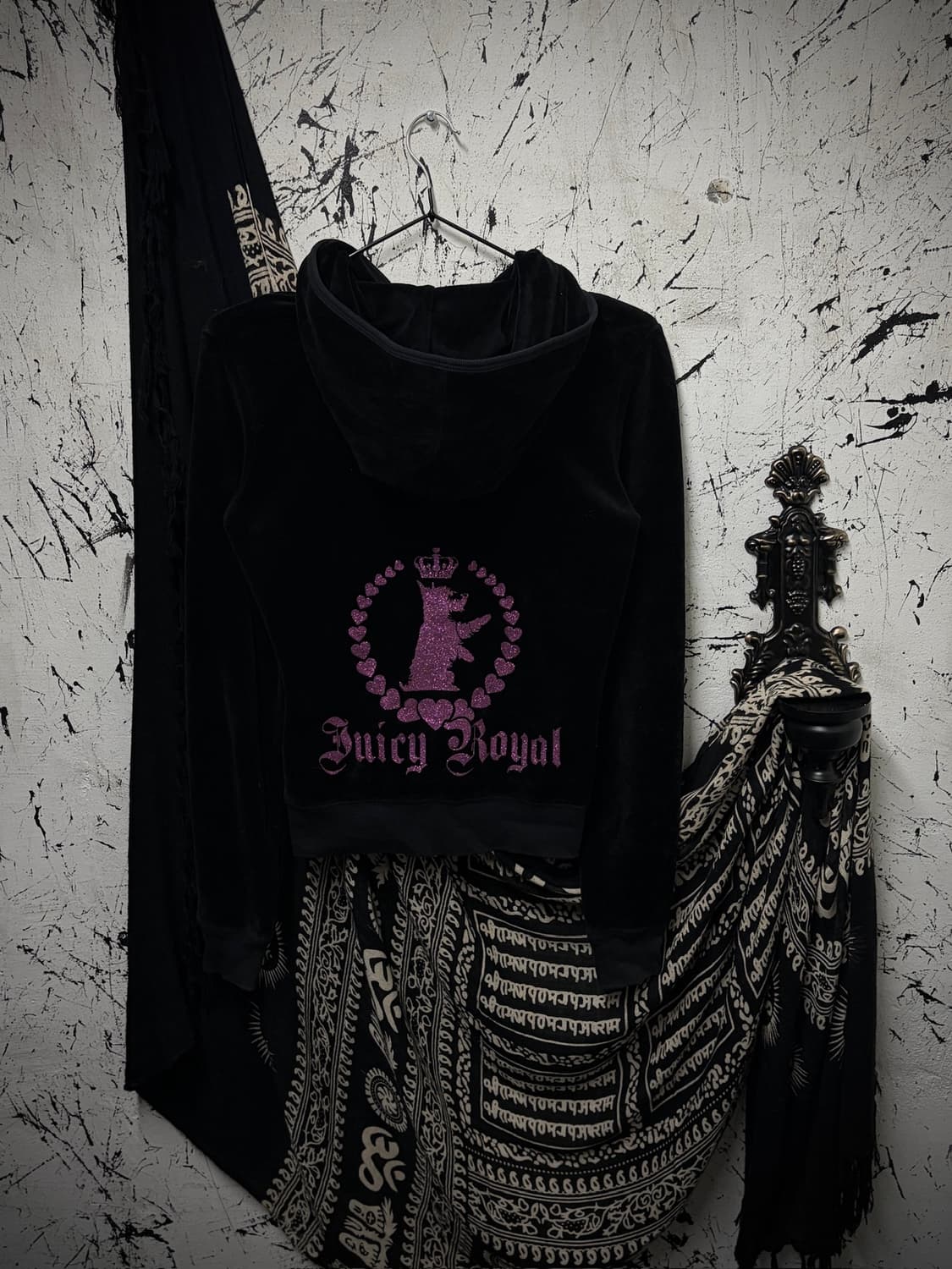 Juicy Couture Pink Velvet Set-Up 상품이미지1