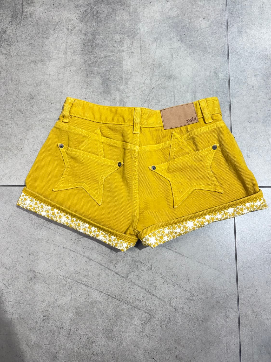 X-girl 엑스걸 스타 별 팬츠 숏팬츠 반바지 상품이미지1