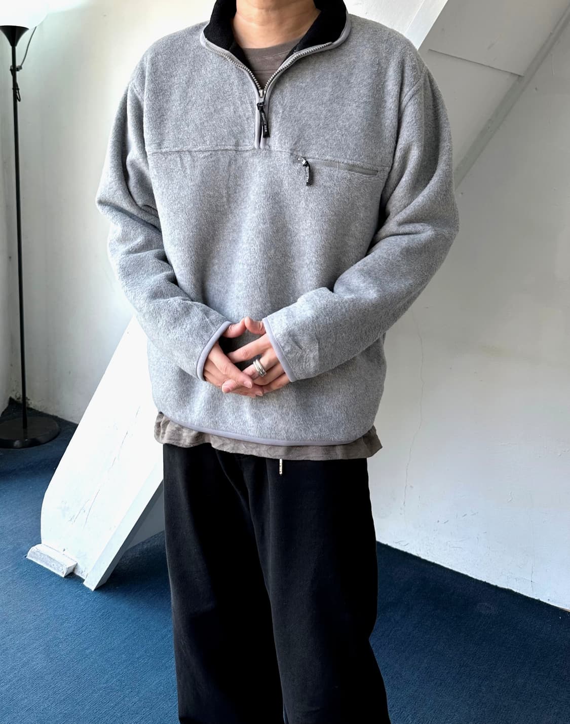 Utility fleece zip design P/O 상품이미지2