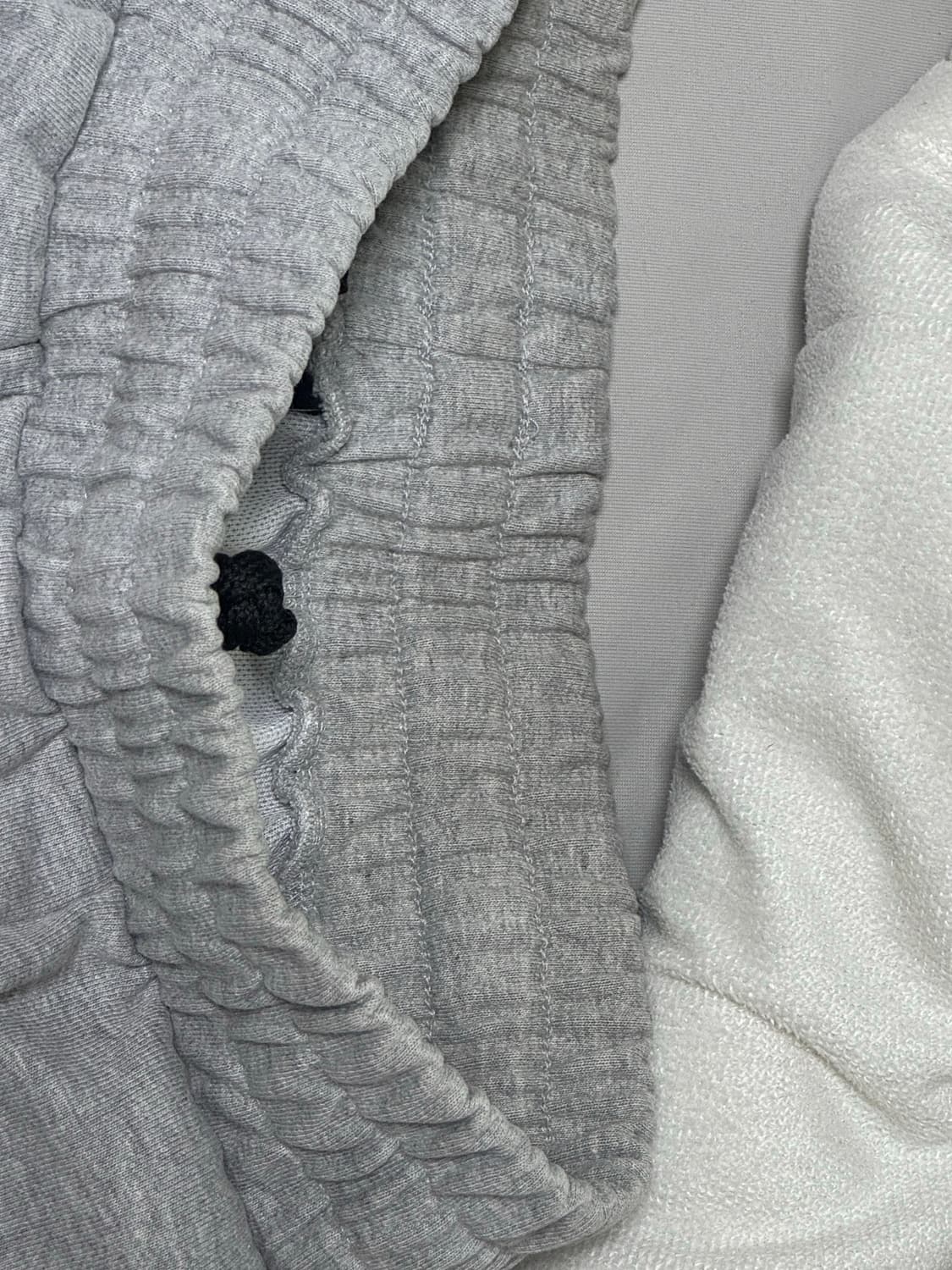 (M)가까이 유니언즈 원턱 와이드 스웻팬츠 그레이 상품이미지2