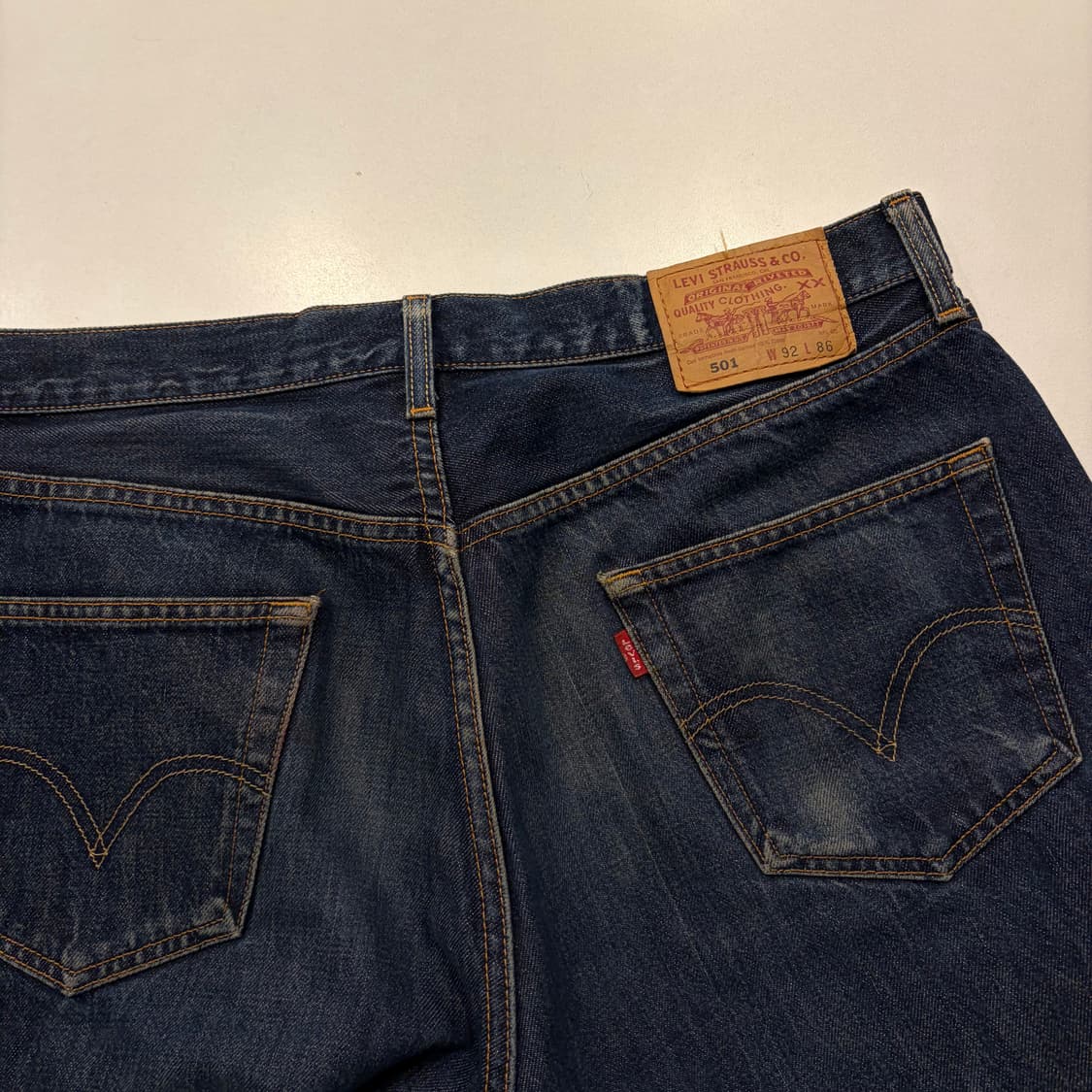 [36x34] 리바이스 501 데님 팬츠 청바지 D462 상품이미지3