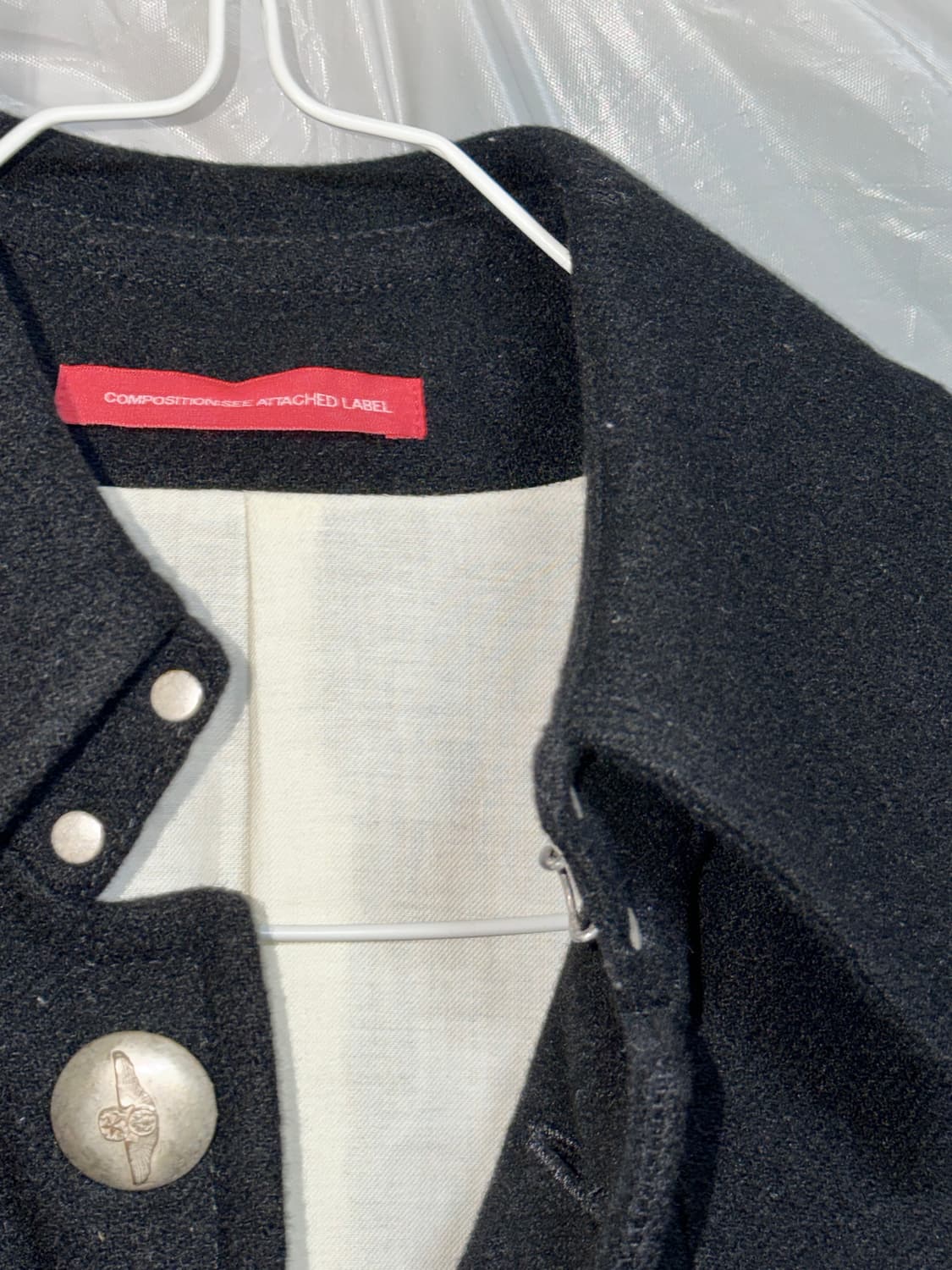 06AW 요지 야마모토 밀리터리 울 코트 상품이미지4