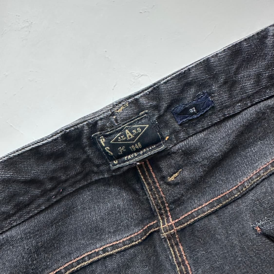 폴스미스 흑청 워싱 데님 팬츠 32사이즈 J32 상품이미지8