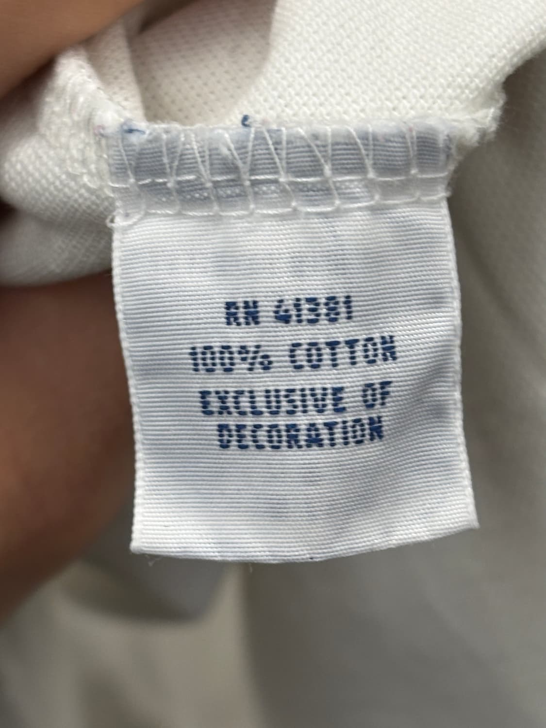 폴로 랄프로렌 화이트 반팔 카라티 M 상품이미지6