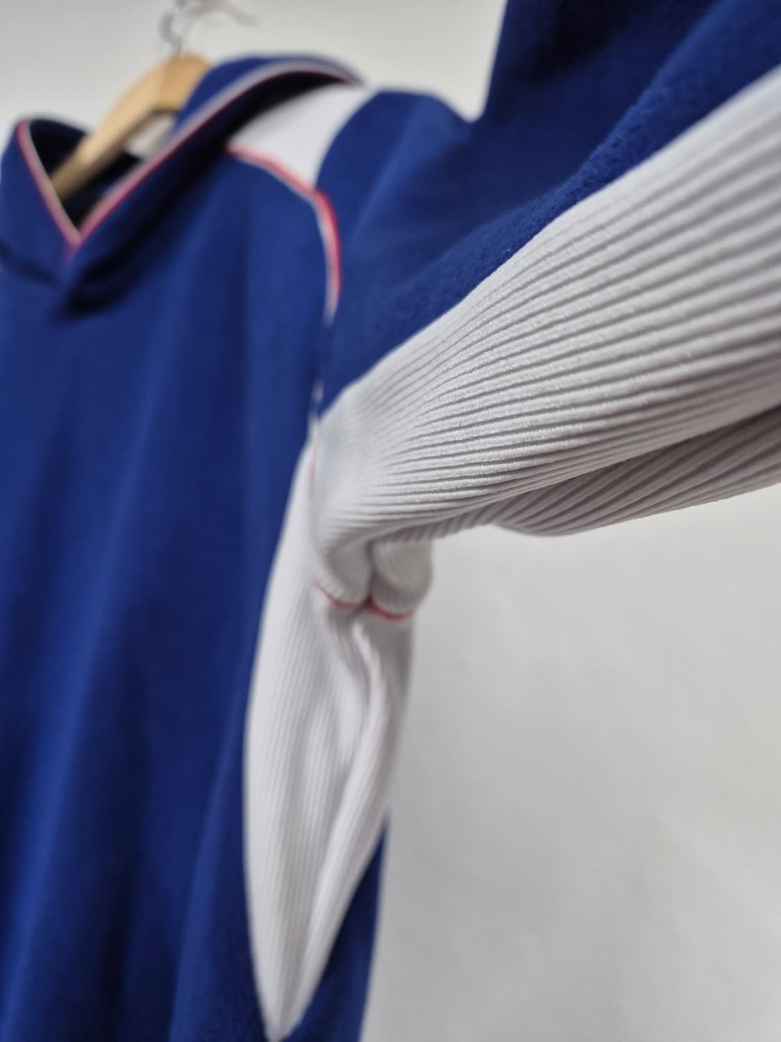 라지 공용 데쌍트 방풍 후리스 후드티 상품이미지5