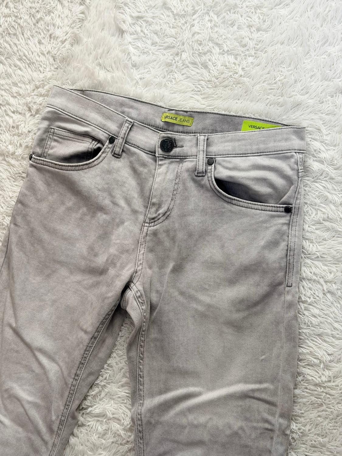 베르사체 진 슬림핏 청바지 회색 31사이즈 상품이미지1