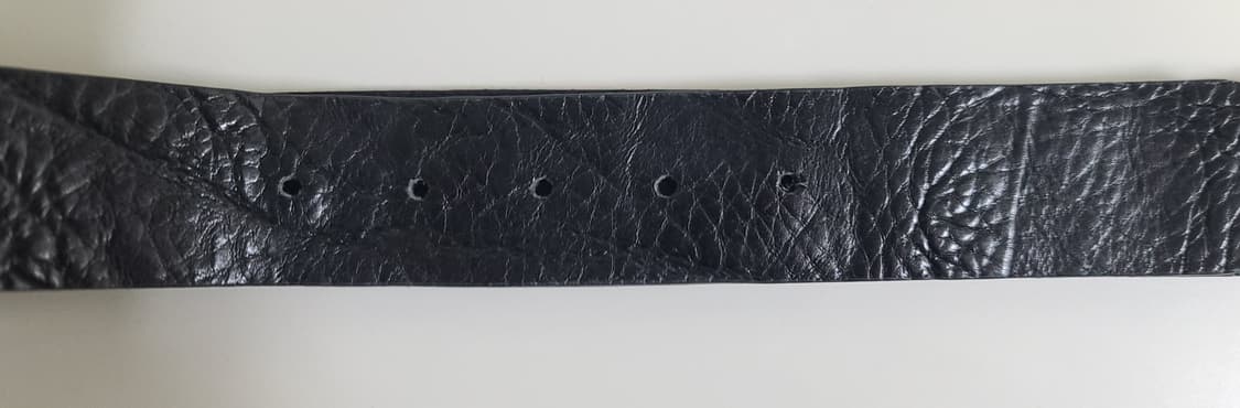 [80] 디젤 B-잭론 레더 벨트 블랙 상품이미지3