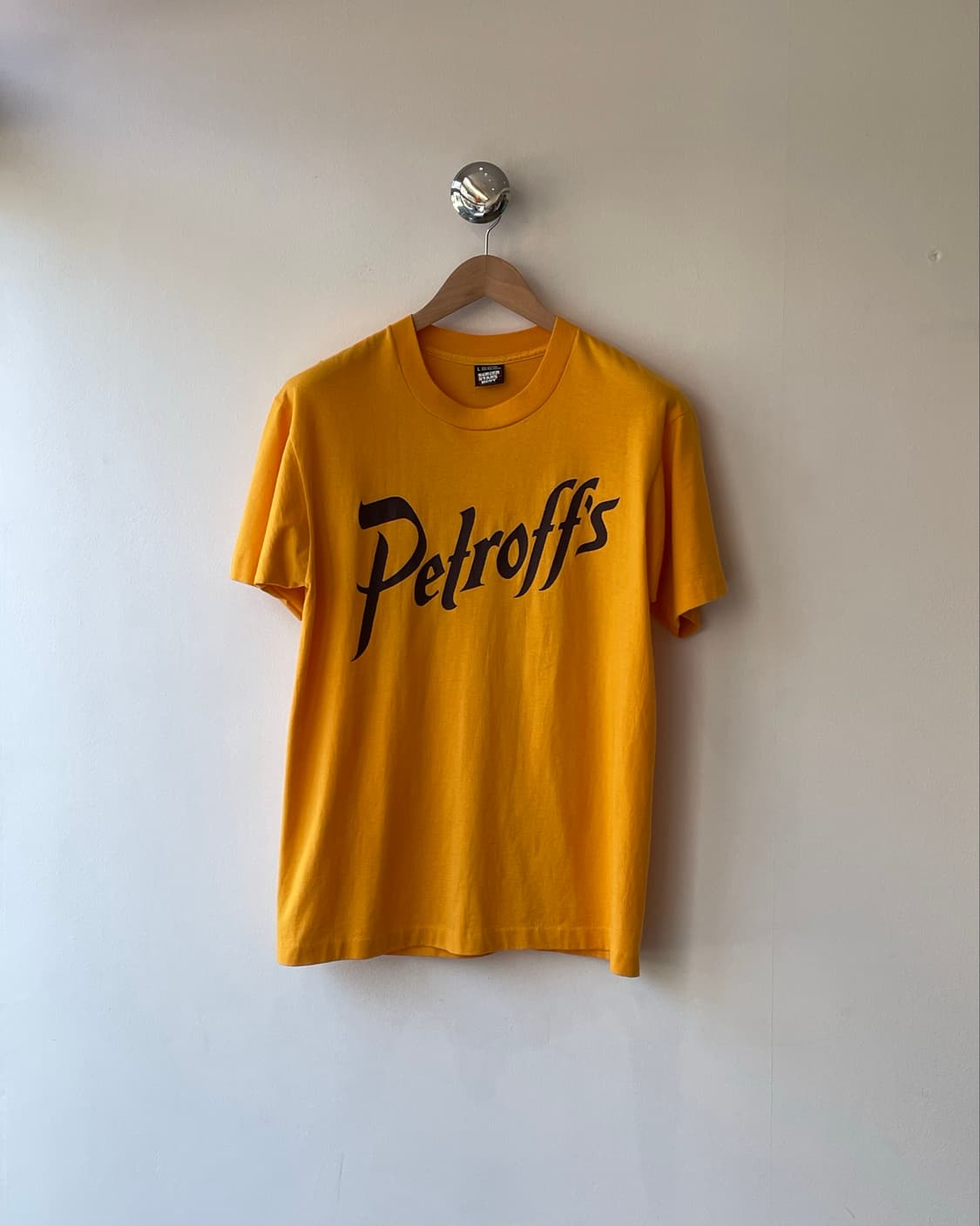 80‘s USA “Petroff's” T-shirt  상품이미지1