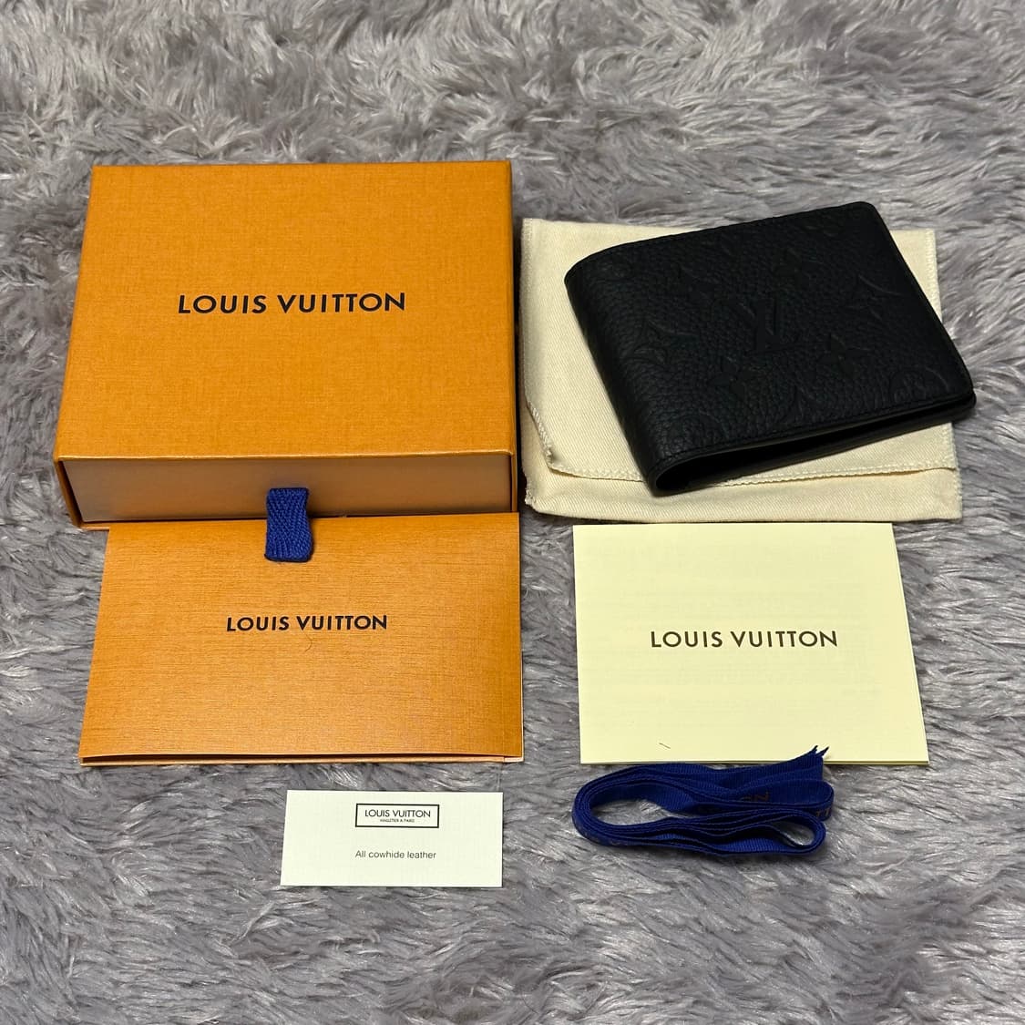 [풀구성] 루이비통 이클립스 토뤼옹 멀티플 월릿 반지갑 블랙 상품이미지8