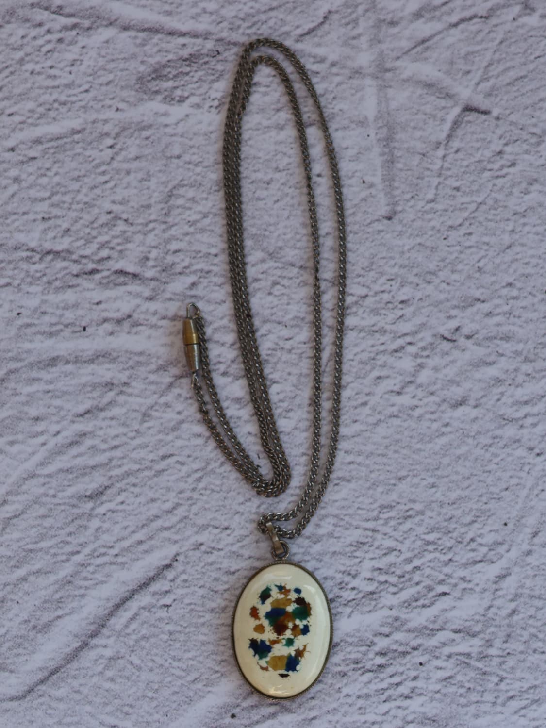vintage oval necklace 상품이미지3