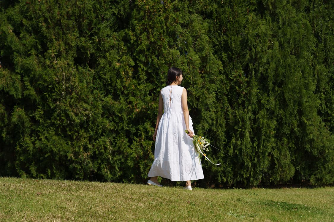 세실리아반센 화이트 드레스 상품이미지9