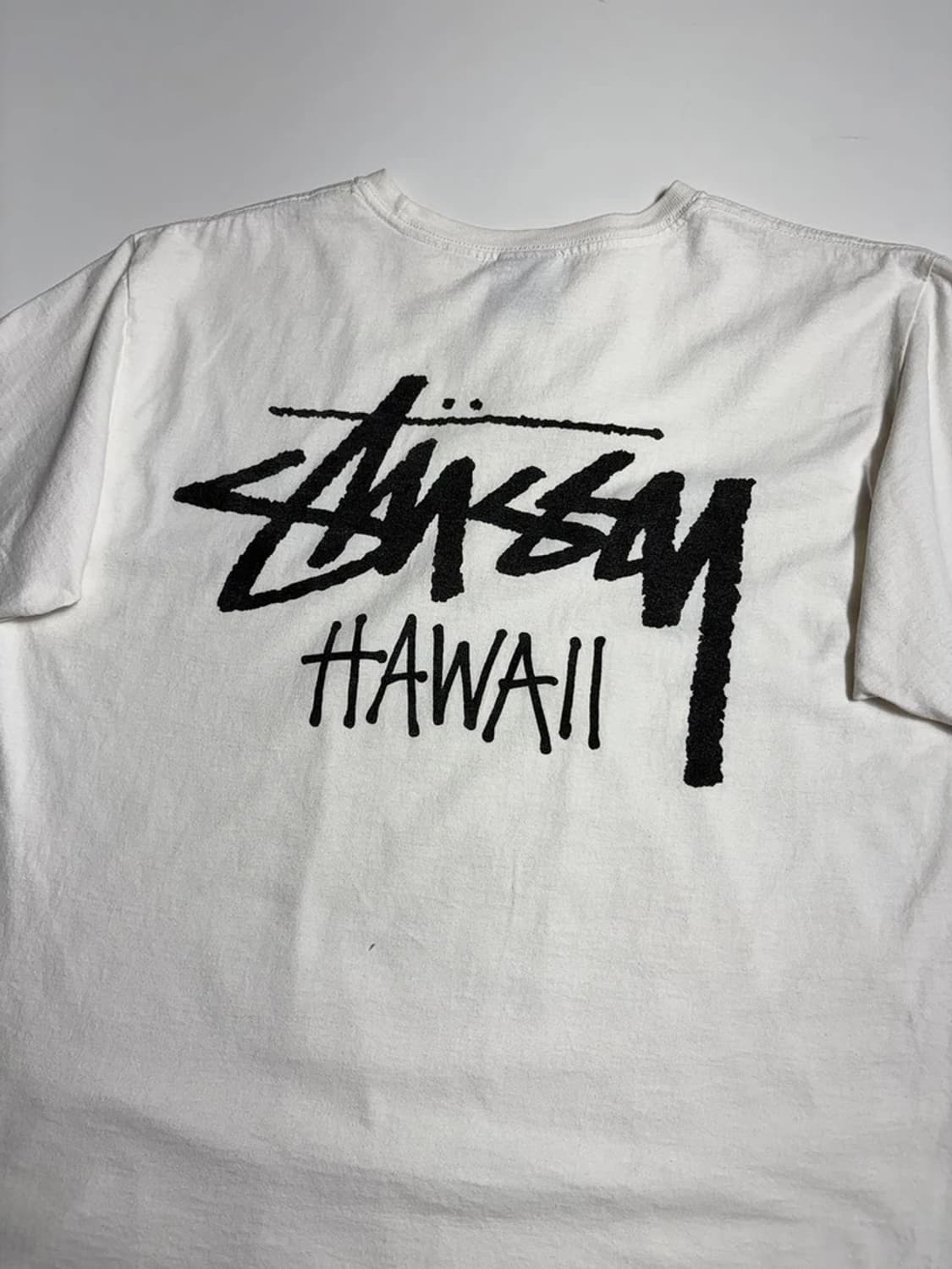 스투시 STUSSY 스탁 하와이 코튼 반팔 티셔츠 R1688 상품이미지2