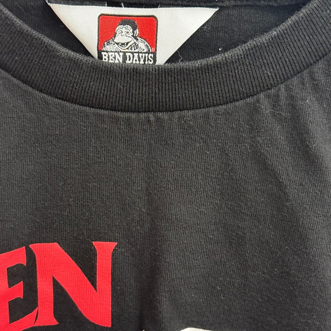 벤데이비스 오리지널 로고 프린팅 롱슬리브 (XL) 상품이미지2