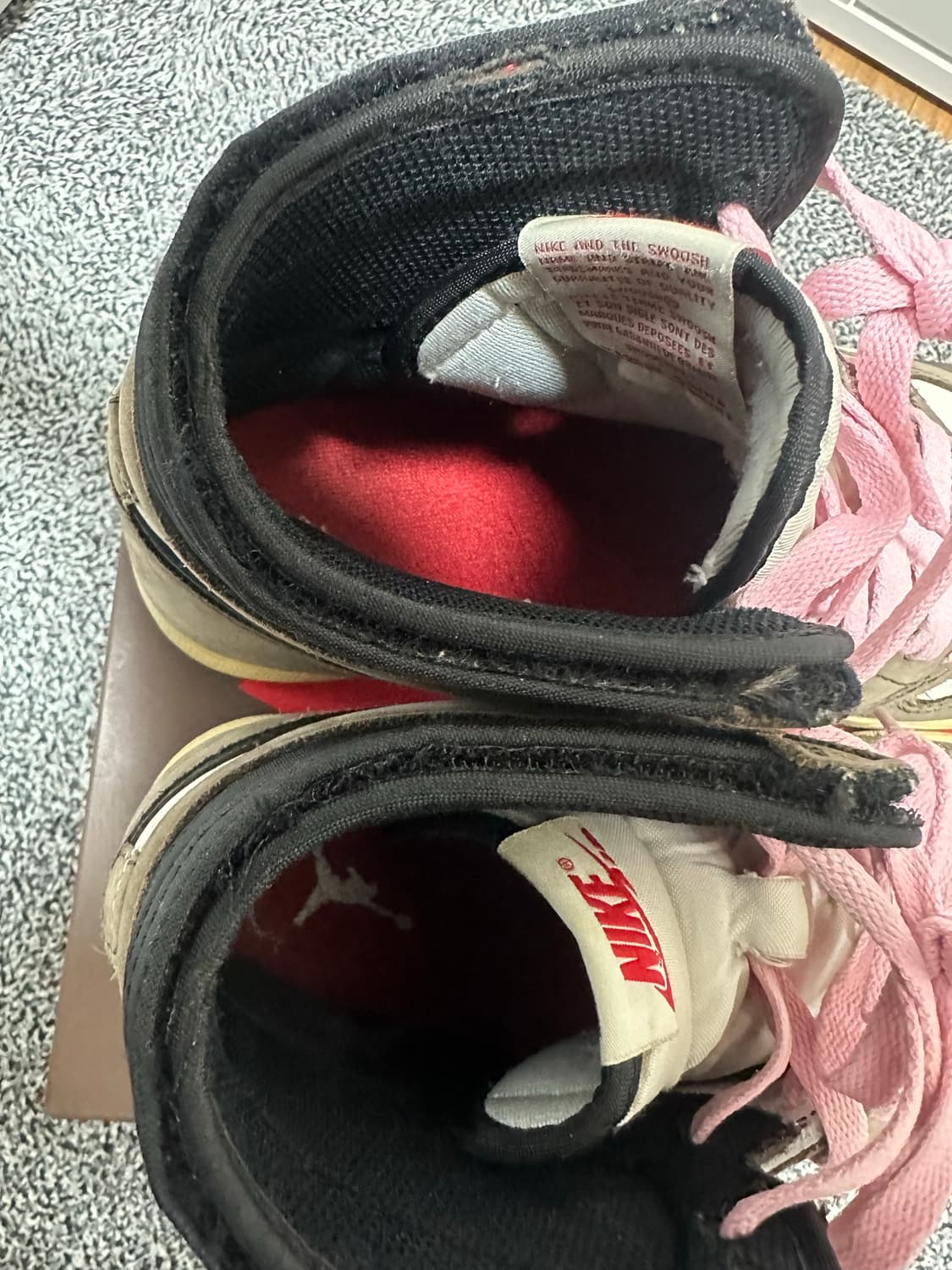 (285)나이키 에어조던1 트래비스 스캇 모카 하이 상품이미지3