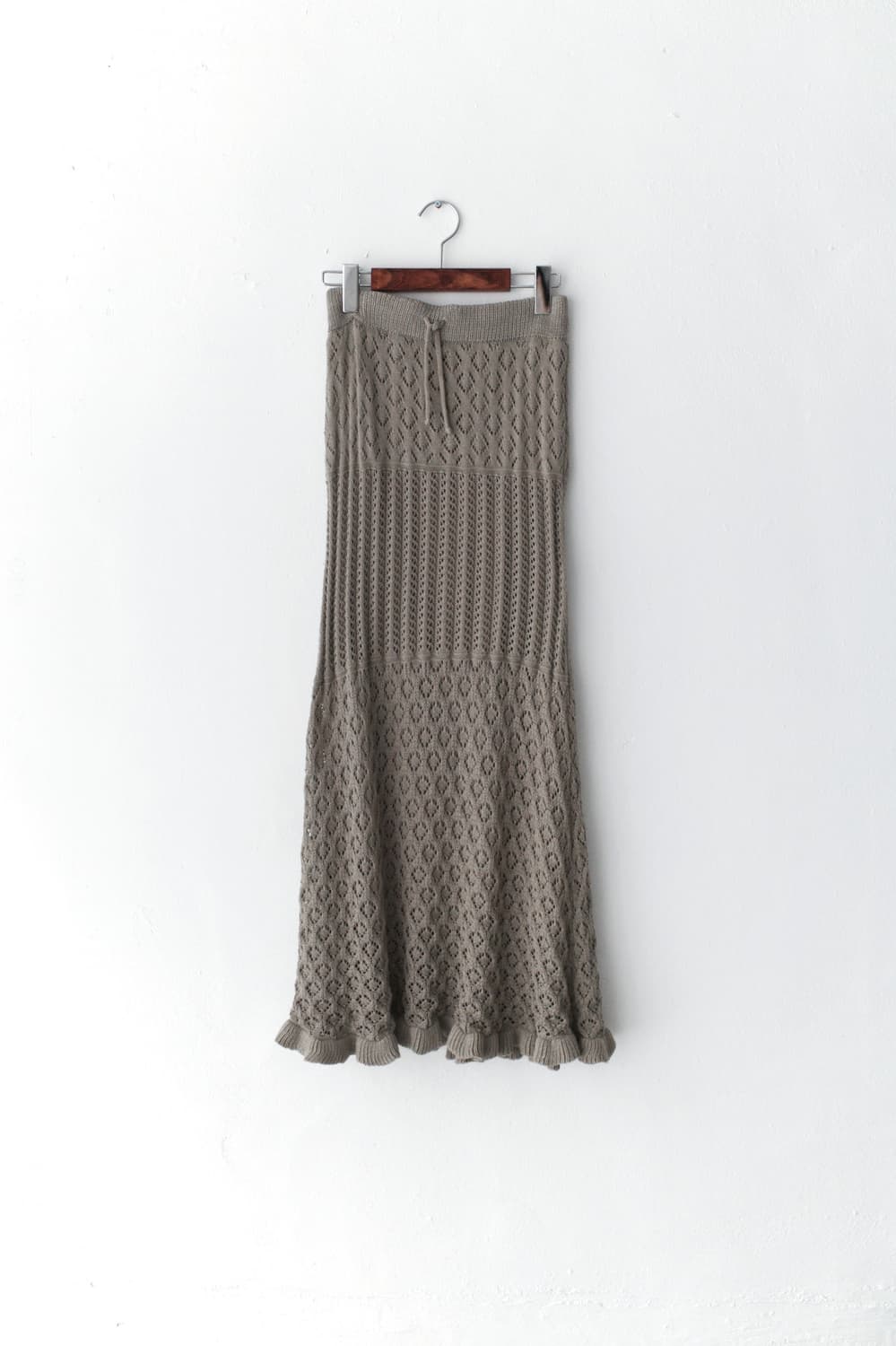 crochet knit skirt 상품이미지1