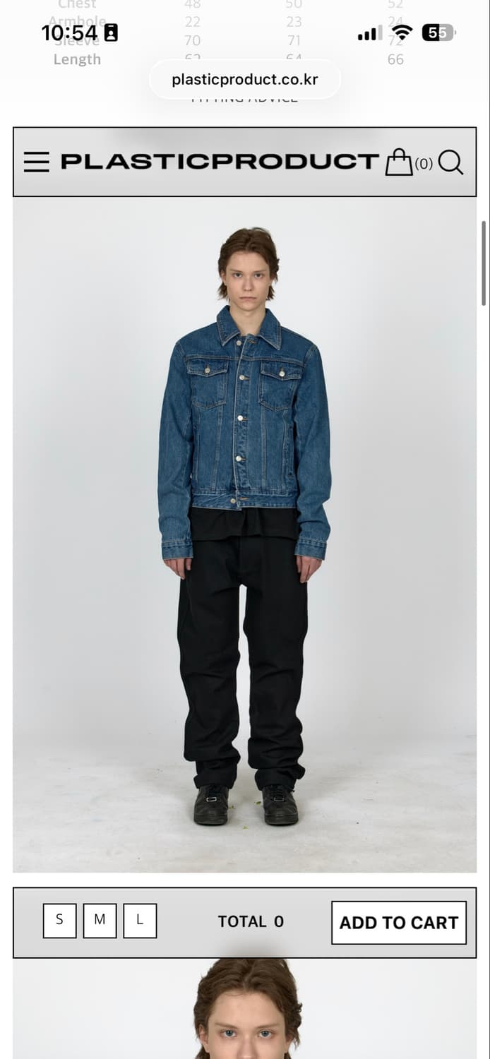 MPa TRUCKER JACKET (BLUE) 상품이미지1